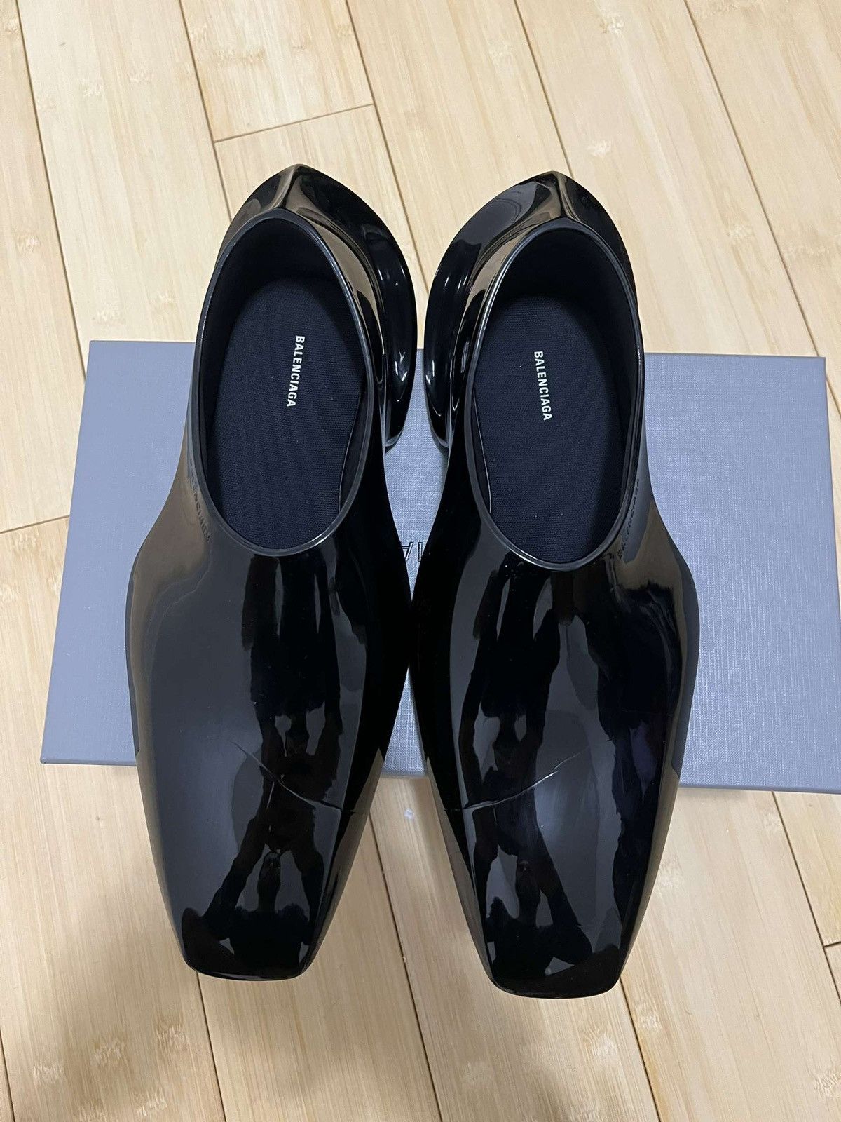 Balenciaga Silver Metallic Space Shoes main image 0