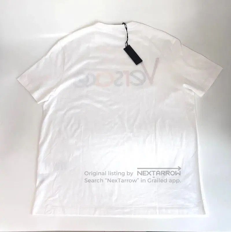 Versace Versace Summer White Cotton Men's T-Shirt . Size US XL / EU 56 / 4 - 6 Thumbnail