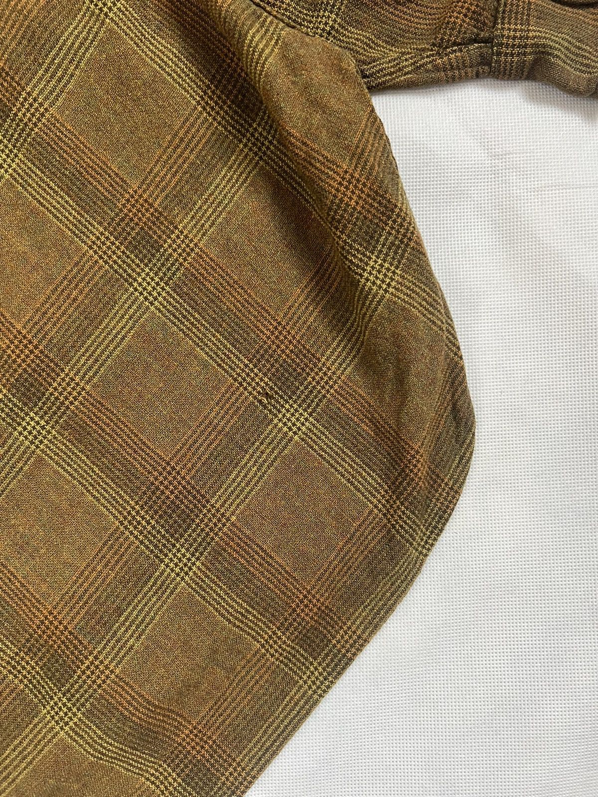 Pendleton 1950's Brown Plaid Pendleton Wool Field Shirt Size US M / EU 48-50 / 2 - 8 Thumbnail