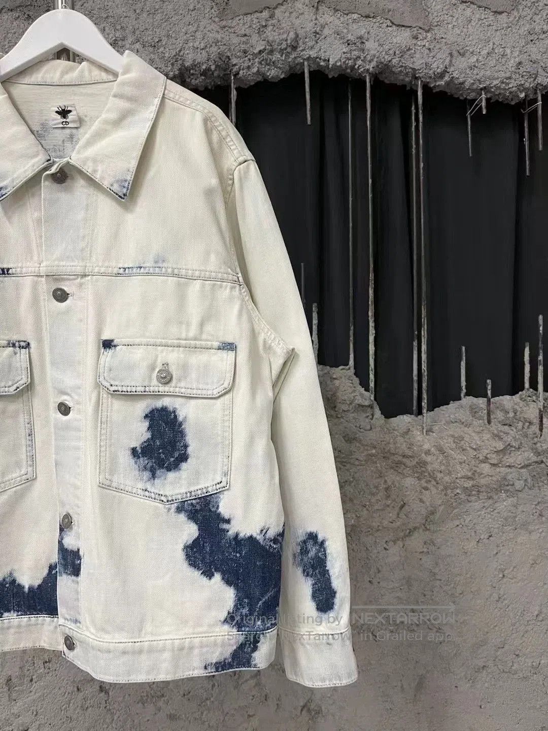 Dior Dior Tie-Dye Denim Jacket Coat. Size US S / EU 44-46 / 1 - 4 Thumbnail