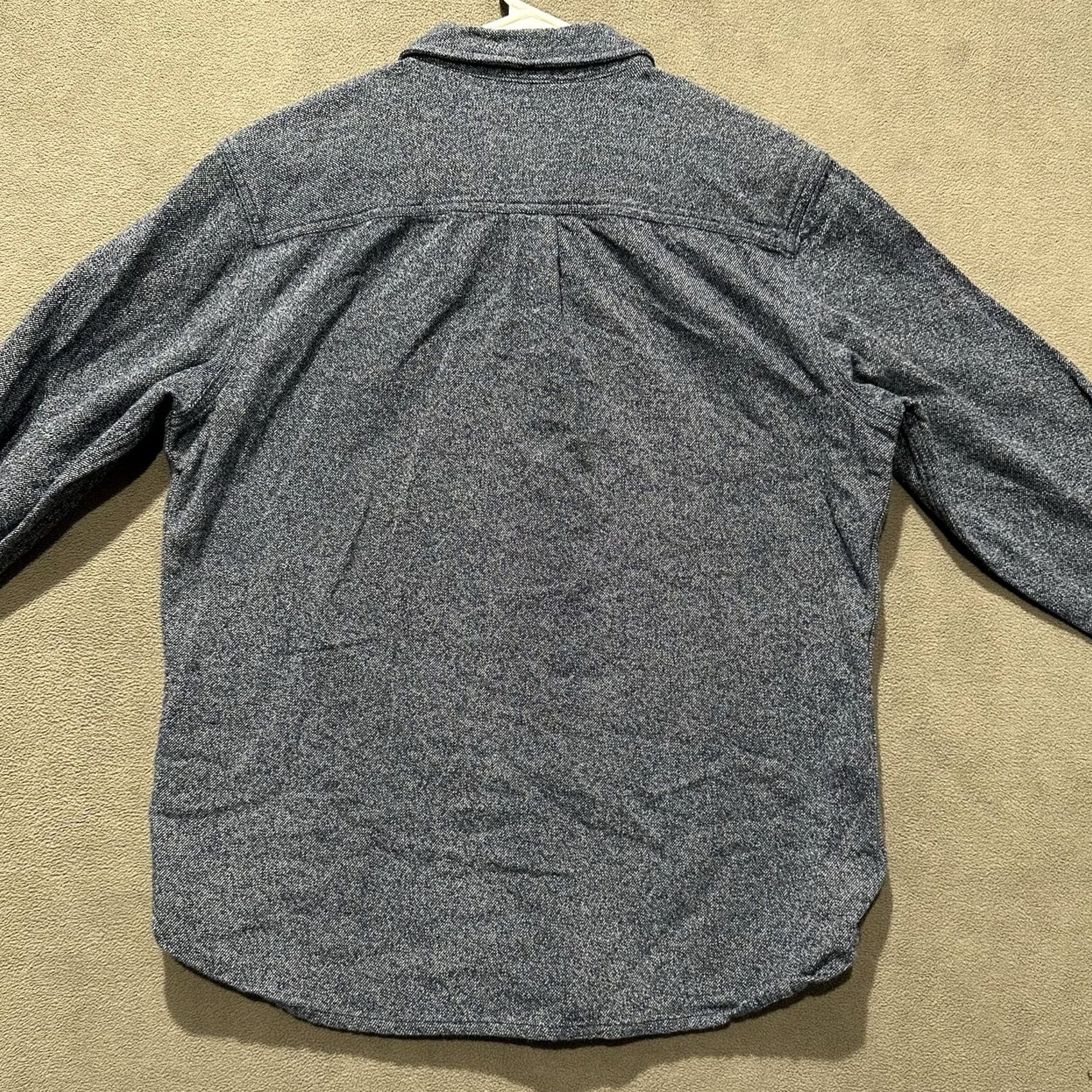 Prana prAna Shirt Mens Medium Blue Flannel Button Up Long Sleeve Outdoor EUC Size US M / EU 48-50 / 2 - 2 Thumbnail
