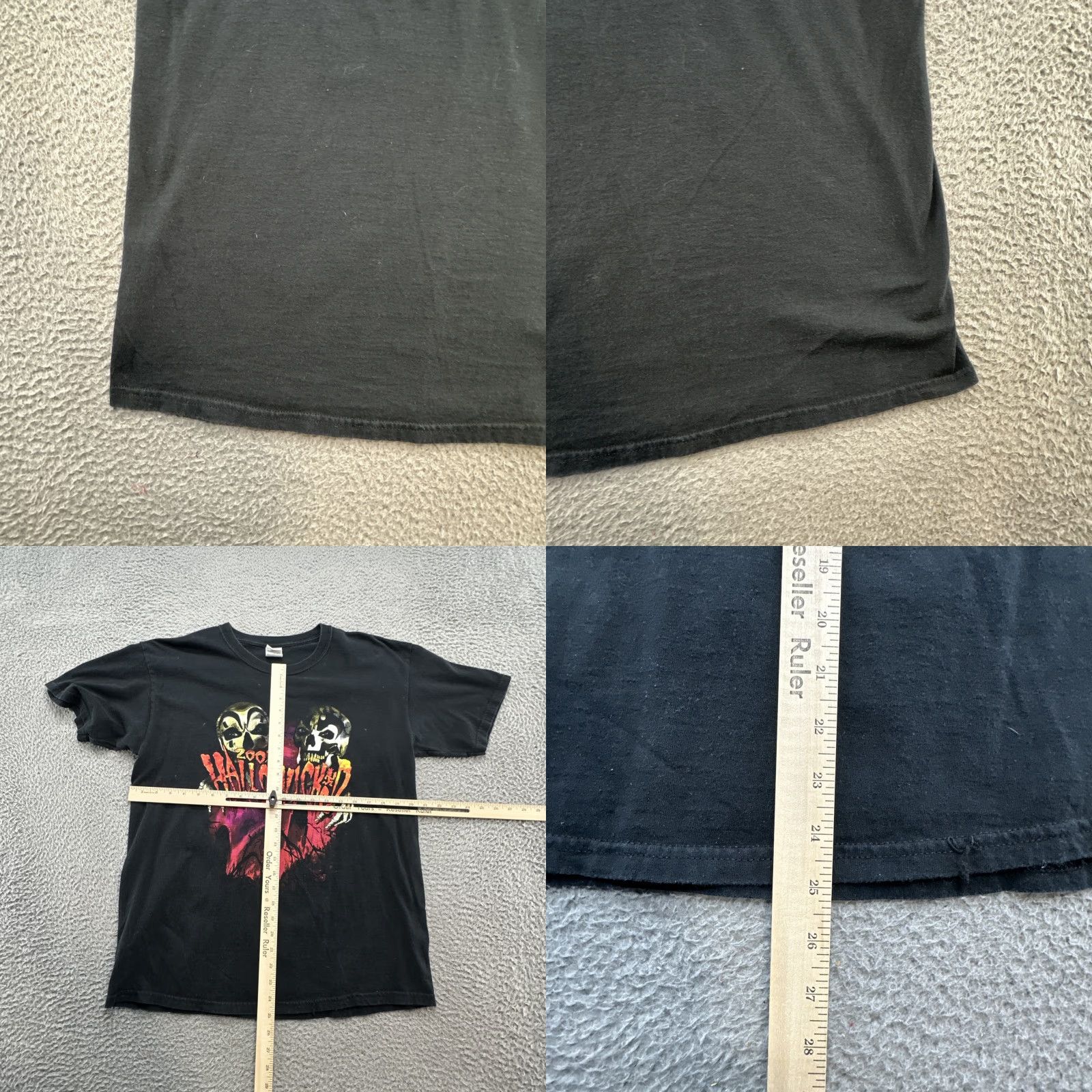 Gildan VINTAGE ICP T-Shirt Black Large Shaggy Violent J 2006 Y2K 90s Grunge Hip Hop Rock Graphic Print Gildan Men Short Sleeve Cotton Crew Neck Size US L / EU 52-54 / 3 - 9 Thumbnail