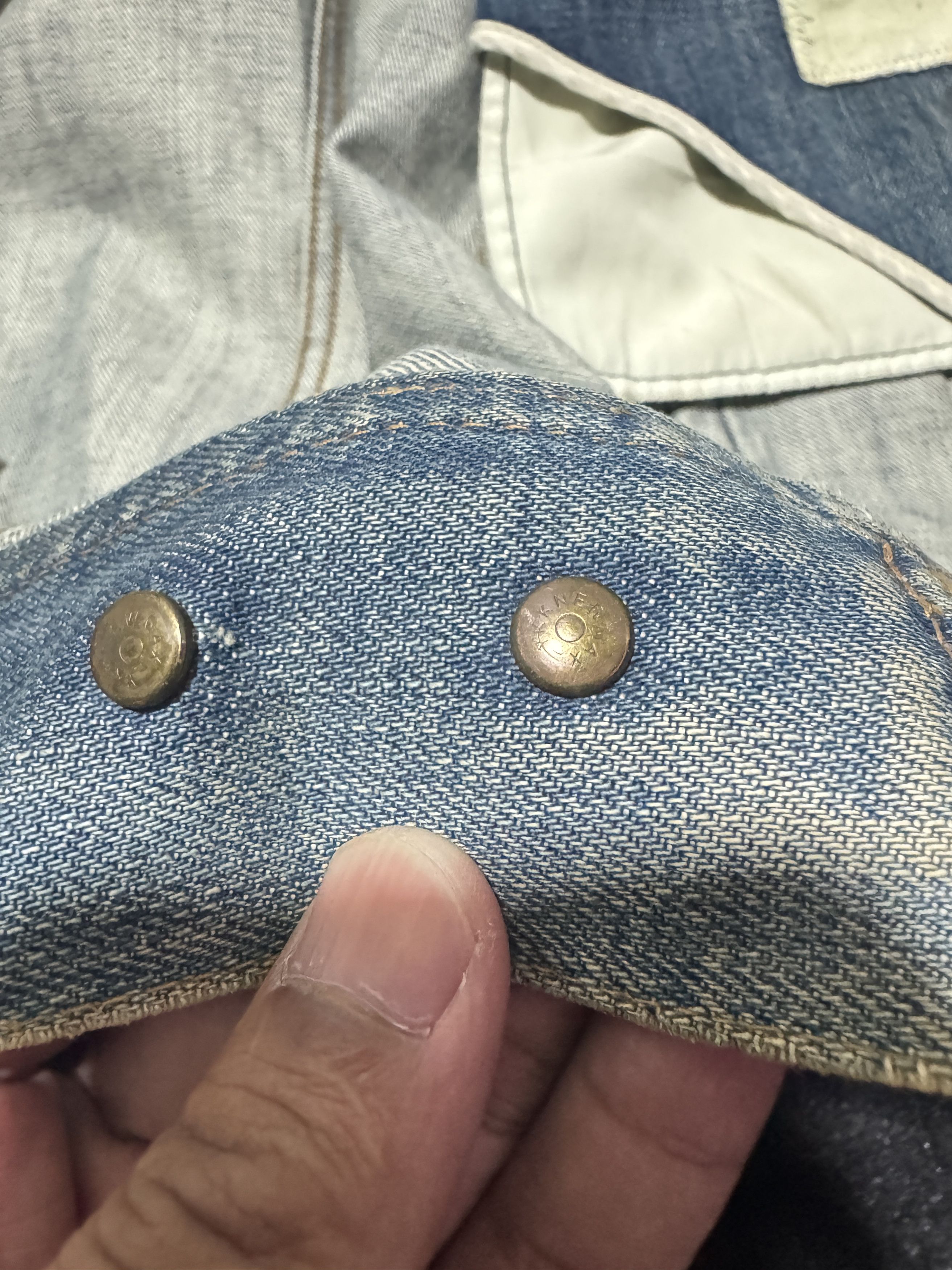 Maison MIHARA YASUHIRO Miharayasuhiro Denim Coat Jacket Patina Rusty Size US S / EU 44-46 / 1 - 8 Thumbnail