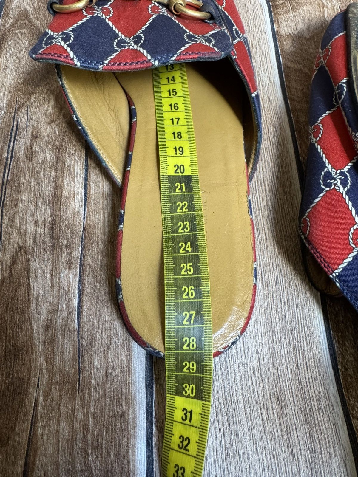 Gucci Rhombus Royal princetown mules Size US 8.5 / EU 41-42 - 12 Thumbnail