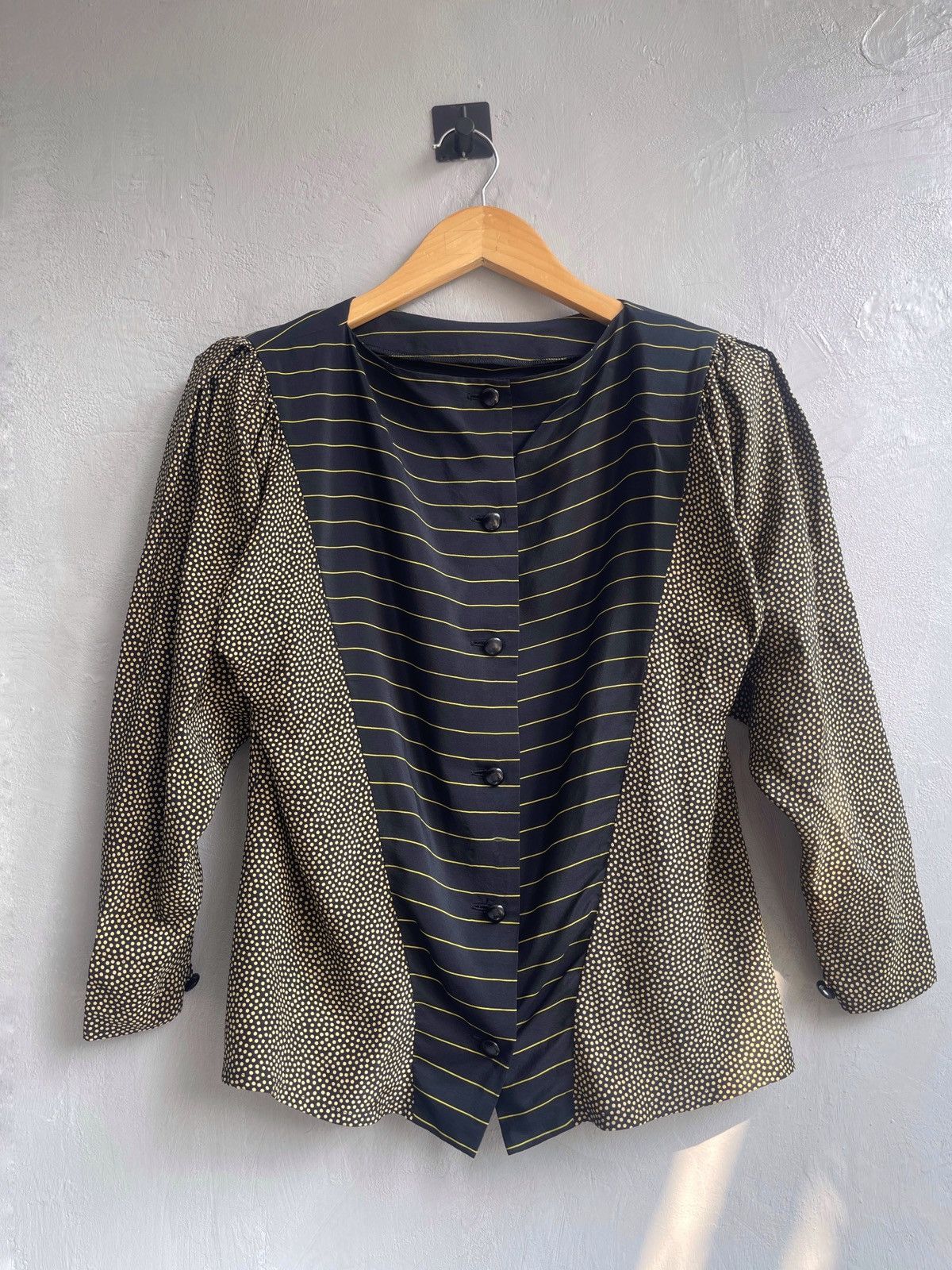 Dior Christian Dior Mixed Print Panel Shirt Size US M / EU 48-50 / 2 - 1 Thumbnail