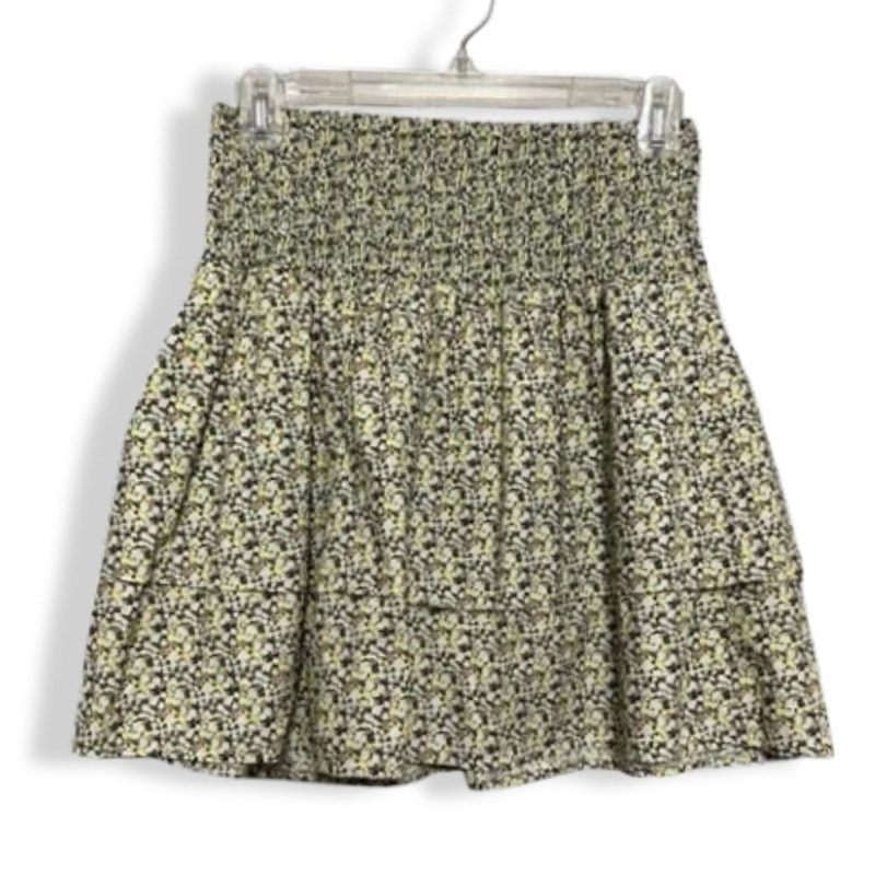 Other Vero Moda Mini Skirt Tiered Floral Smocked Cotton S NWOT Size 26" / US 2 / IT 38 - 1 Thumbnail