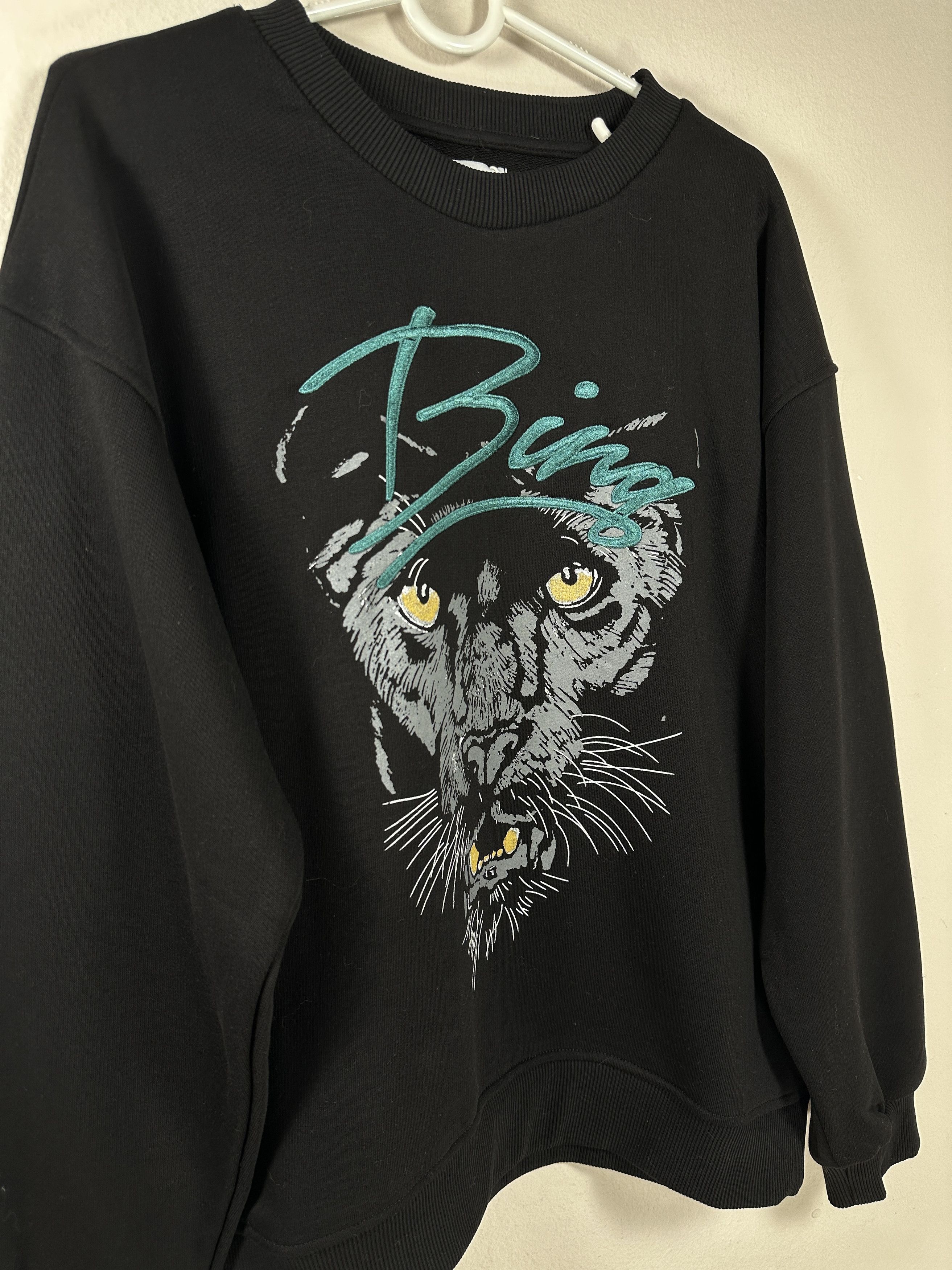 Anine Bing Tiger sweatshirt black Size M / US 6-8 / IT 42-44 - 2 Thumbnail