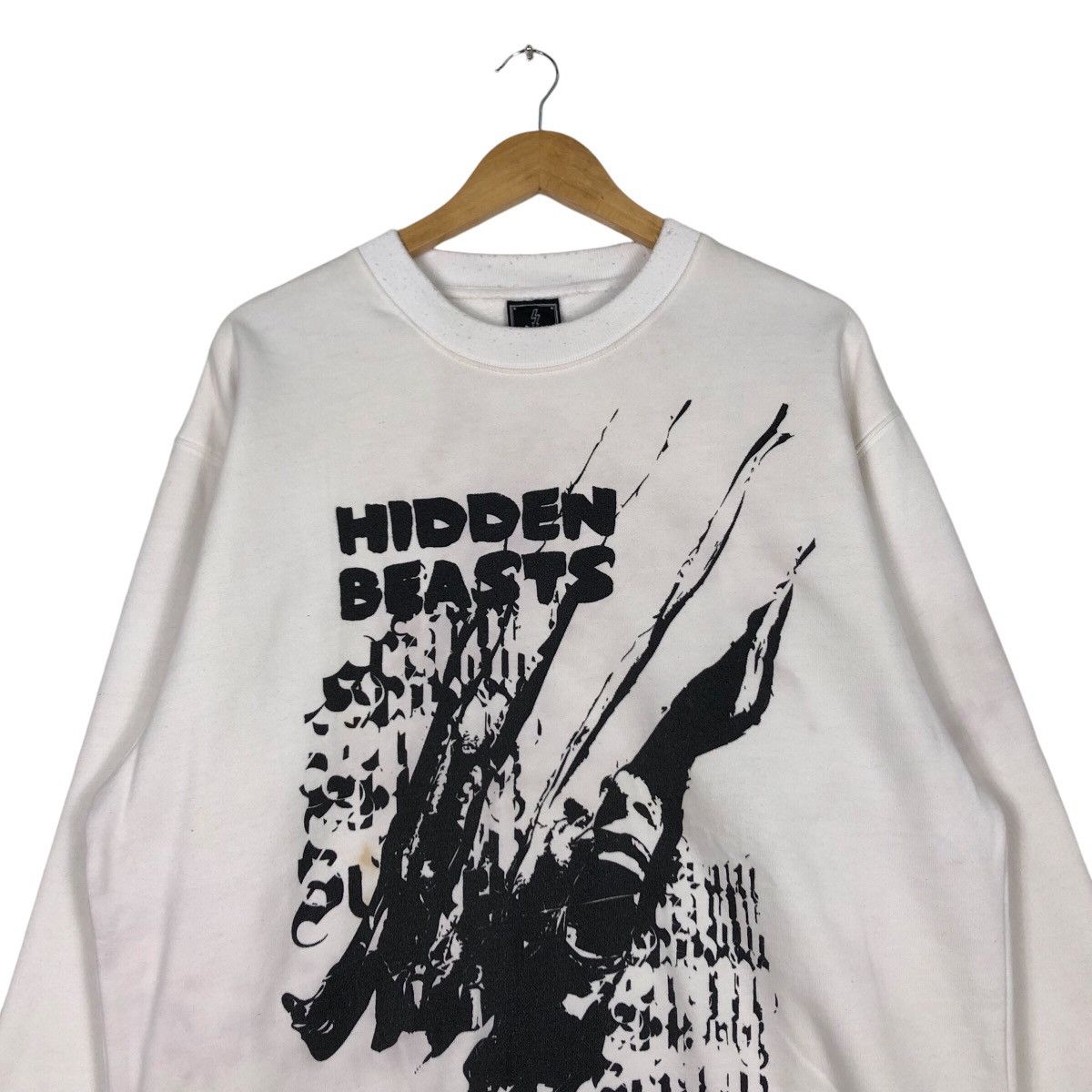 Japanese Brand Hidden Beast Scum Streetwear Sweatshirt Large Size US L / EU 52-54 / 3 - 2 Thumbnail