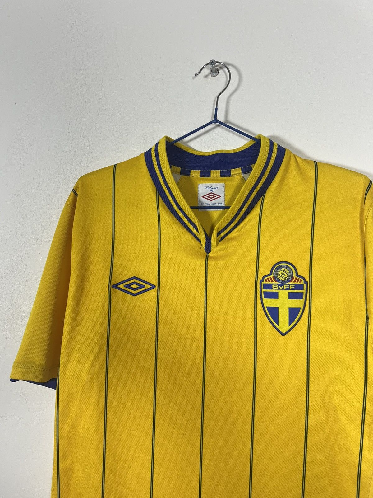 Umbro Umbro Sweden Football Jersey Home 2012 Streetwear Size US L / EU 52-54 / 3 - 3 Thumbnail