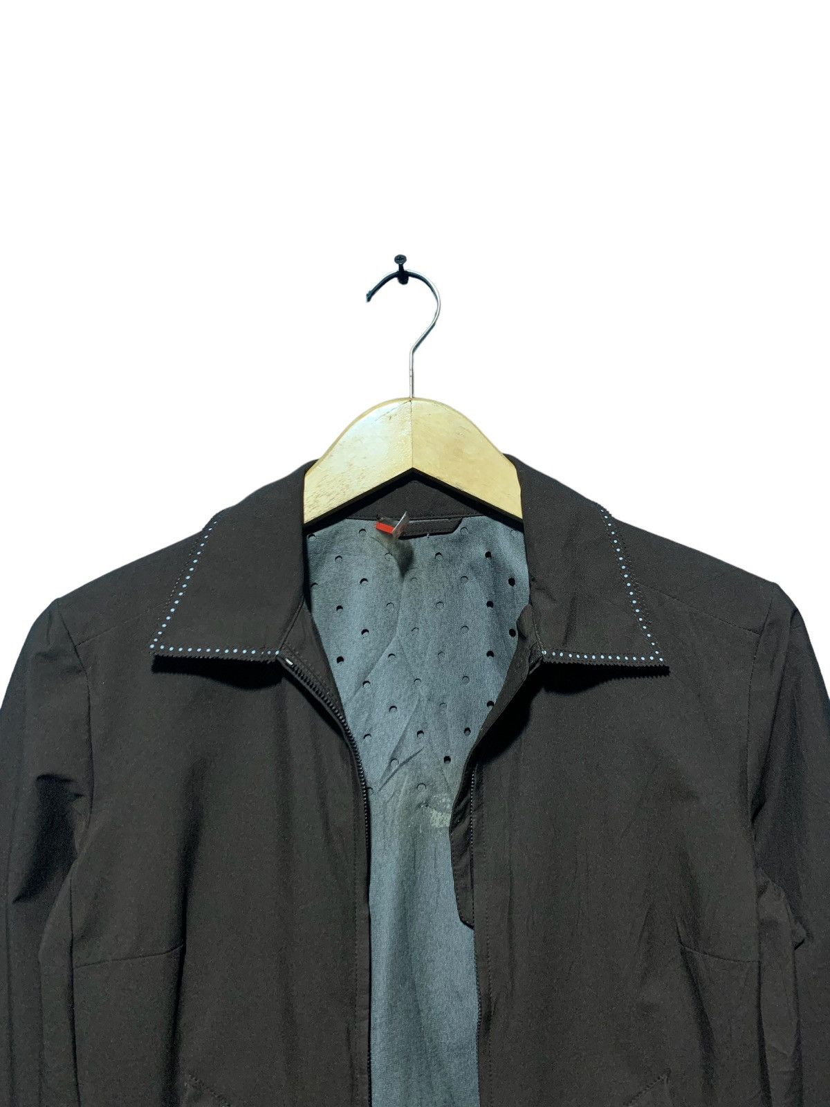 Prada 00s Prada Gore-tex brown jacket Size XS / US 0-2 / IT 36-38 - 2 Thumbnail