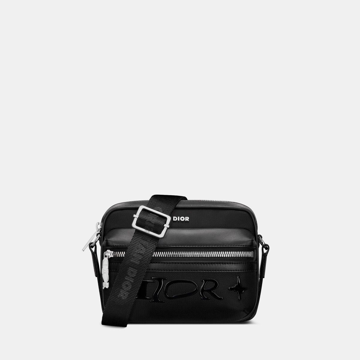 Dior o1bcso1str0126 Size : OS/ 2.0 Zipped Messenger Bag in Black Size ONE SIZE - 1 Thumbnail