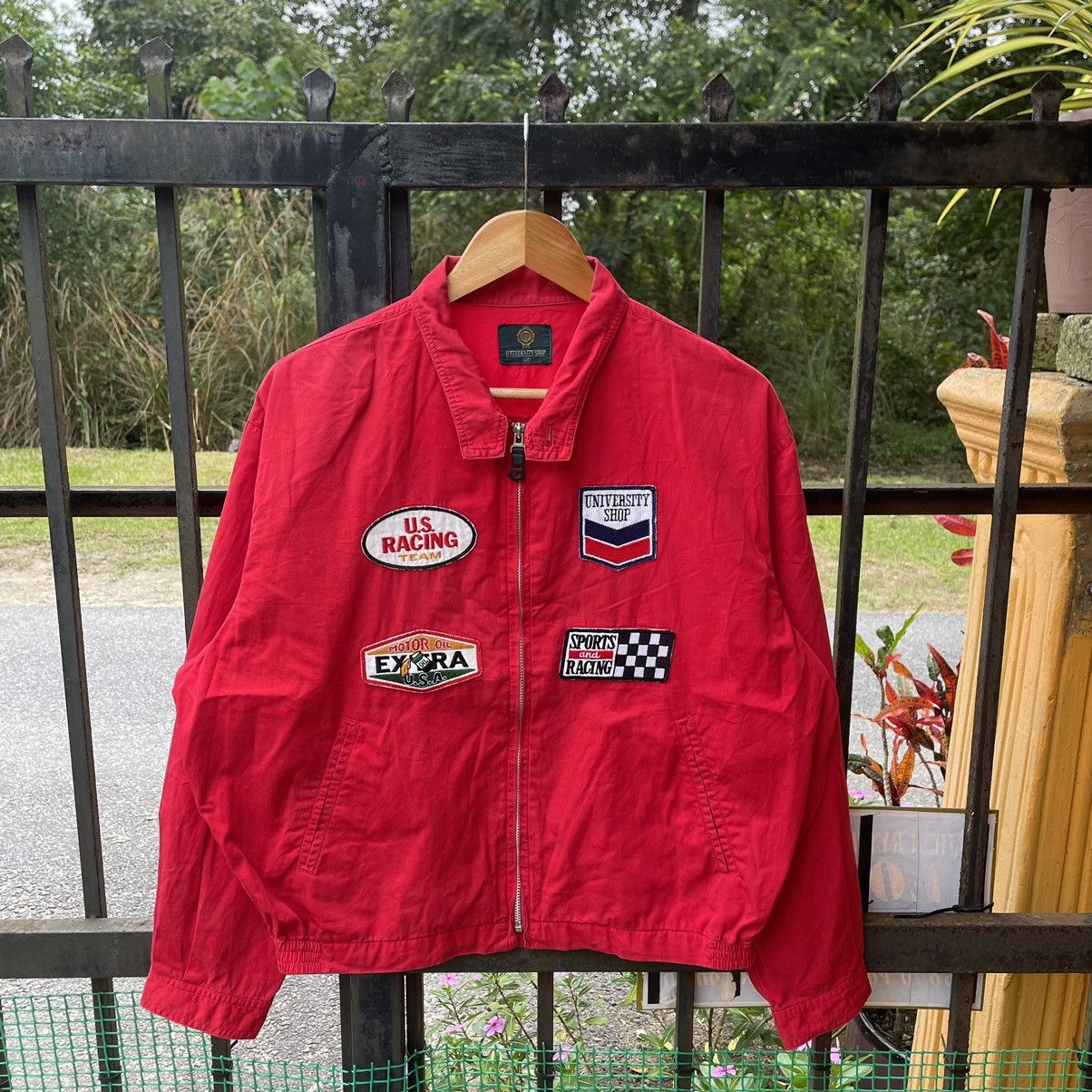 Japanese Brand × Sports Specialties 🔥🇯🇵University Shop Patchworks Racing Speed Full Zipper Jacket Size US M / EU 48-50 / 2 - 1 Thumbnail