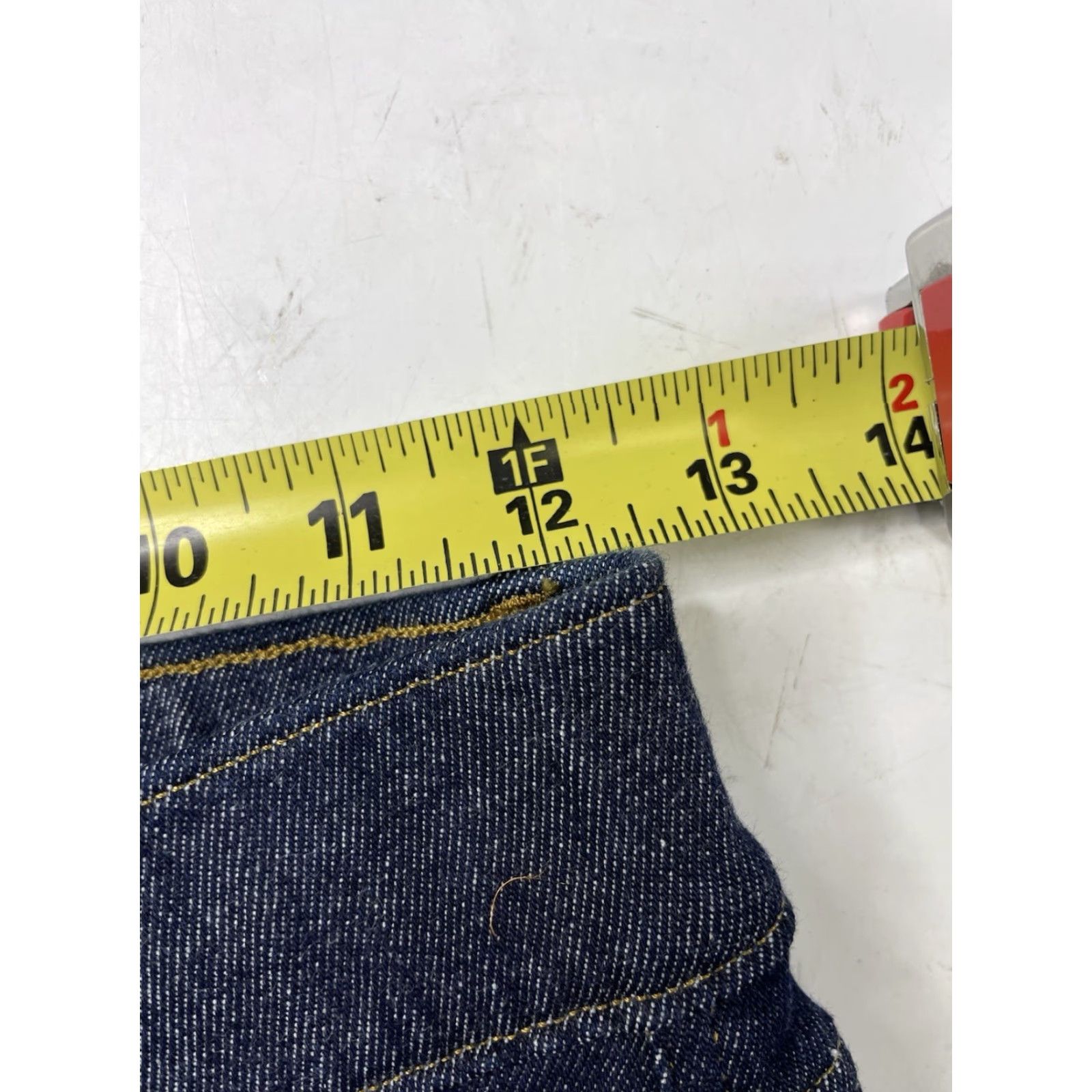 Spanx NWT Spanx Jeans Flared EveryWear Kick High Rise Raw Indigo Womens XS Blue Style 20699R Size 26" / US 2 / IT 38 - 4 Thumbnail