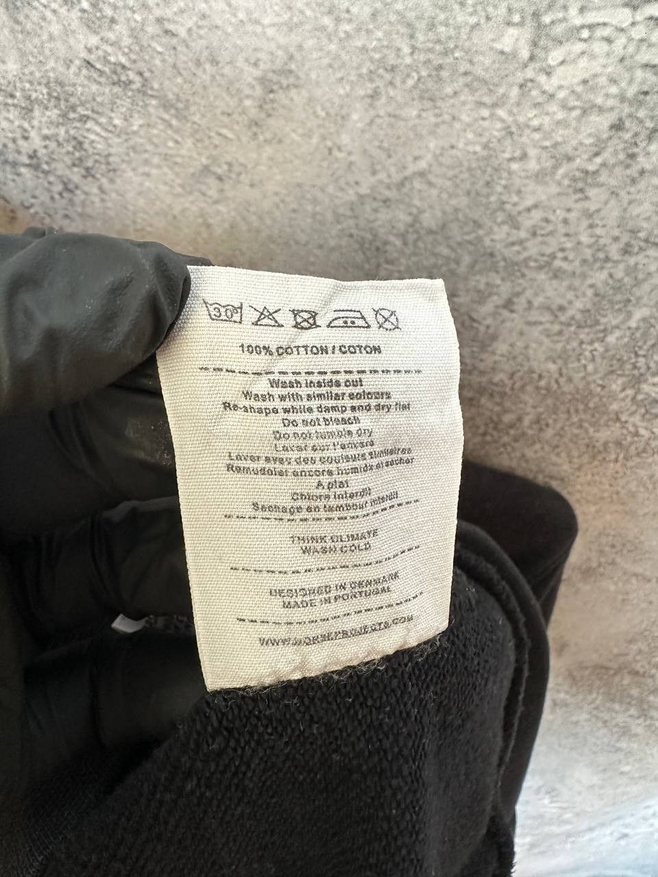 Norse Projects Norse Projects Vagn Classic Faded Hoodie Cotton Black LS Size US M / EU 48-50 / 2 - 15 Thumbnail