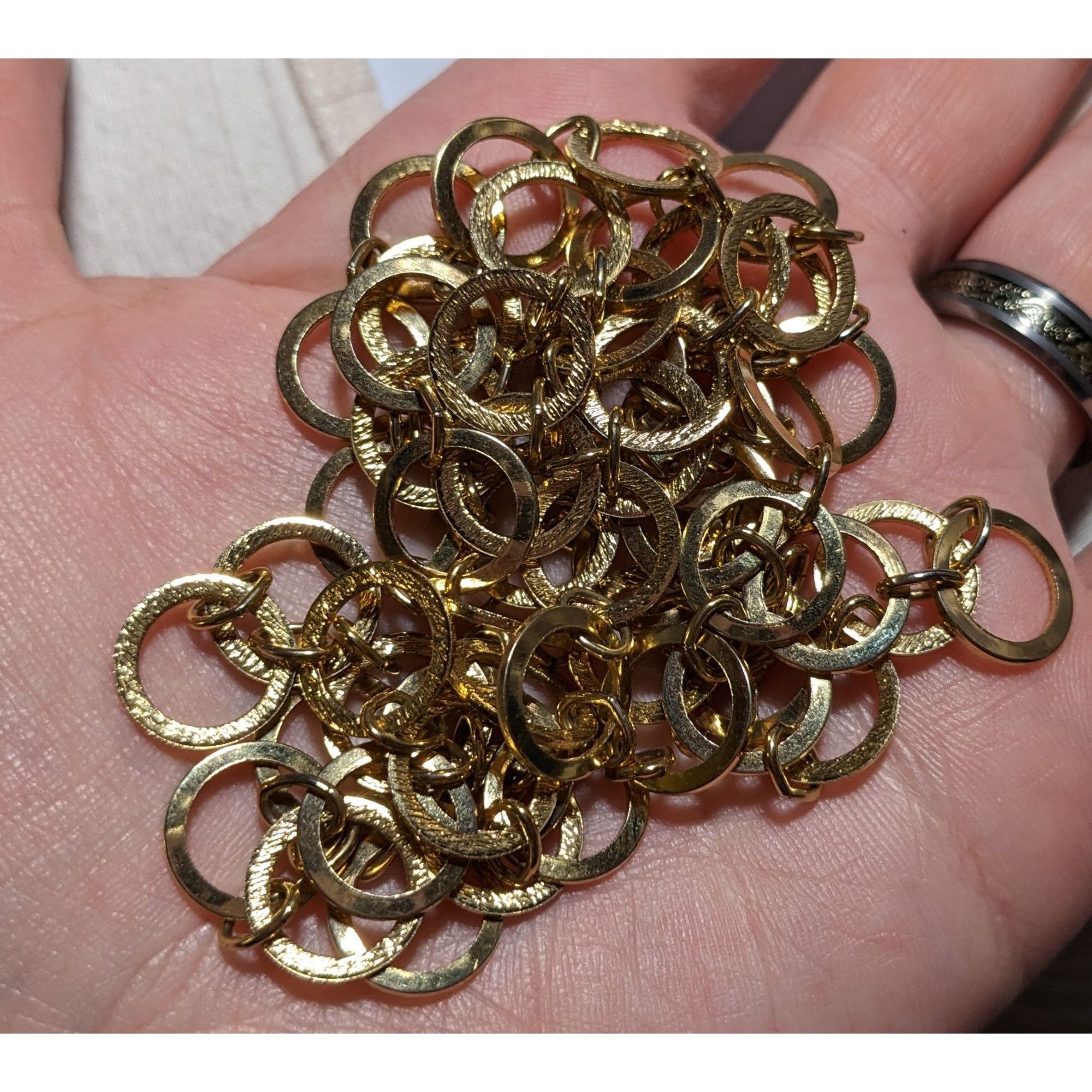 Other Gold-Tone Circle Link Chain Necklace Size ONE SIZE - 9 Thumbnail