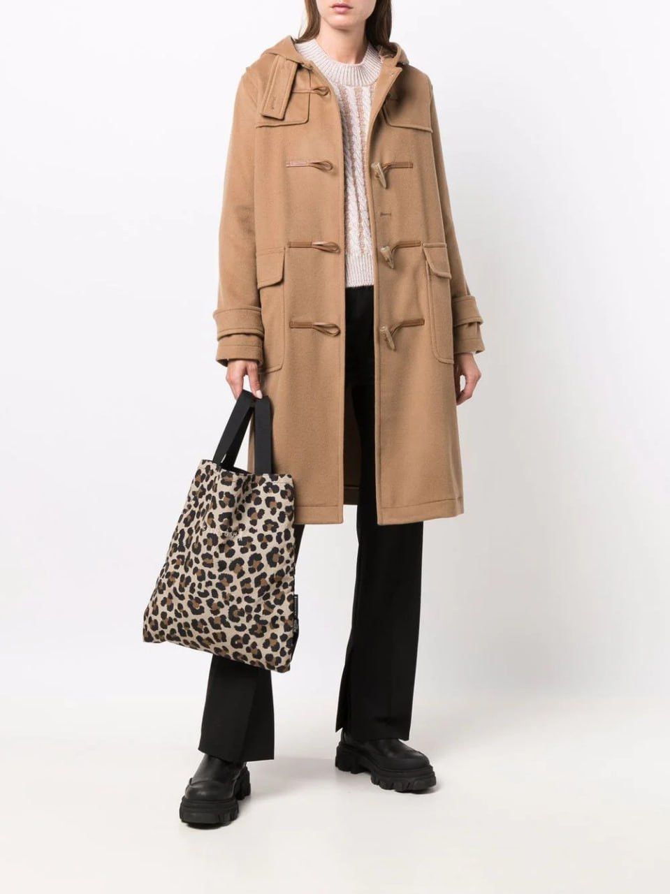 Burberry 90s Burberry Wool Doufle Coat Made in England Size M / US 6-8 / IT 42-44 - 1 Thumbnail