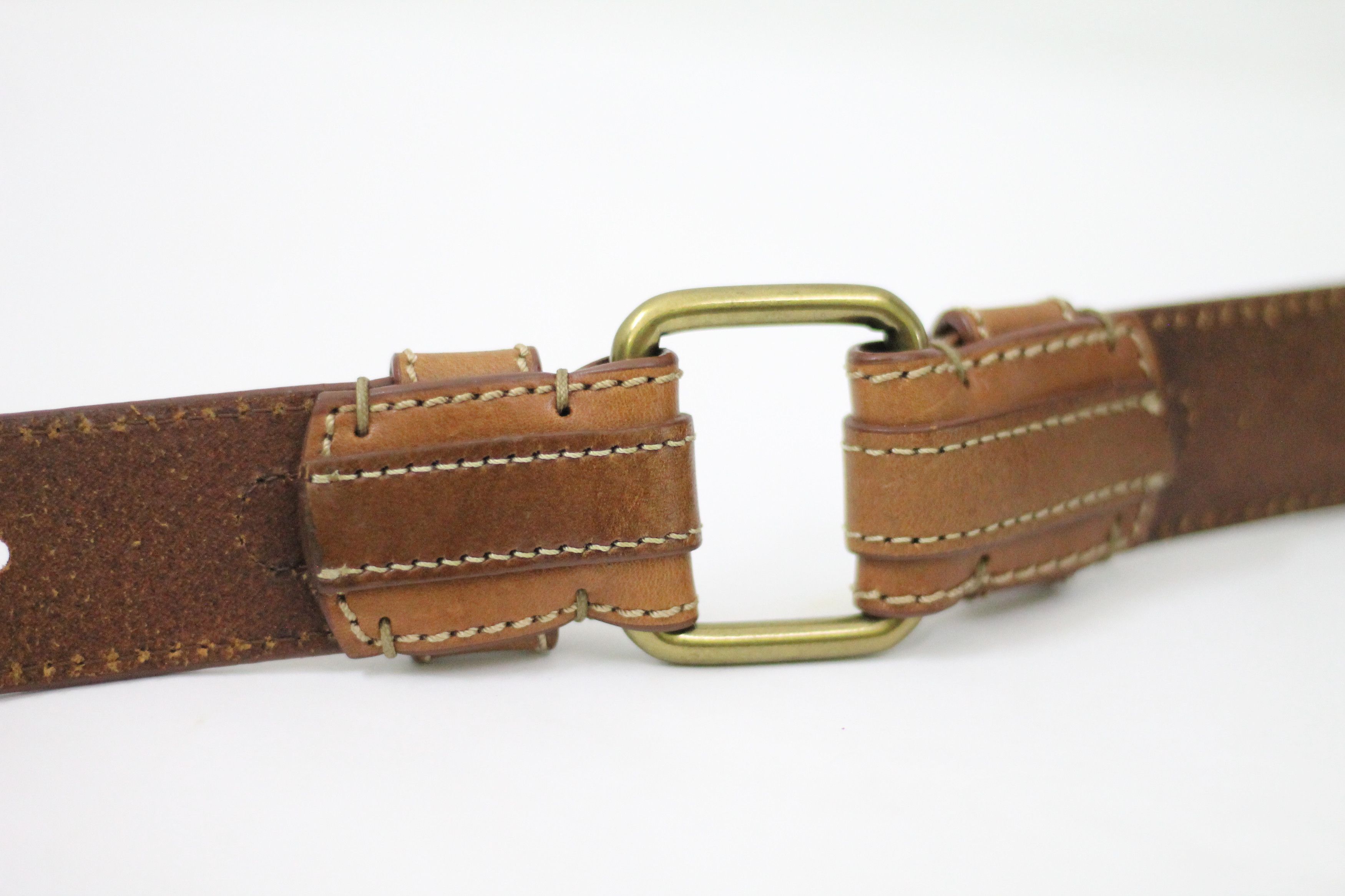 Ralph Lauren RARE! Vintage RALPH LAUREN Leather Belt. Size ONE SIZE - 9 Thumbnail