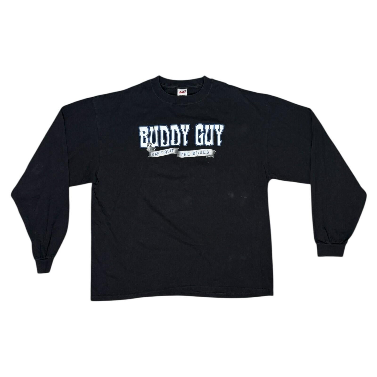 Anvil Buddy Guy Can't Quit the Blues Tour Shirt XXL 2008 Size US XXL / EU 58 / 5 - 1 Thumbnail
