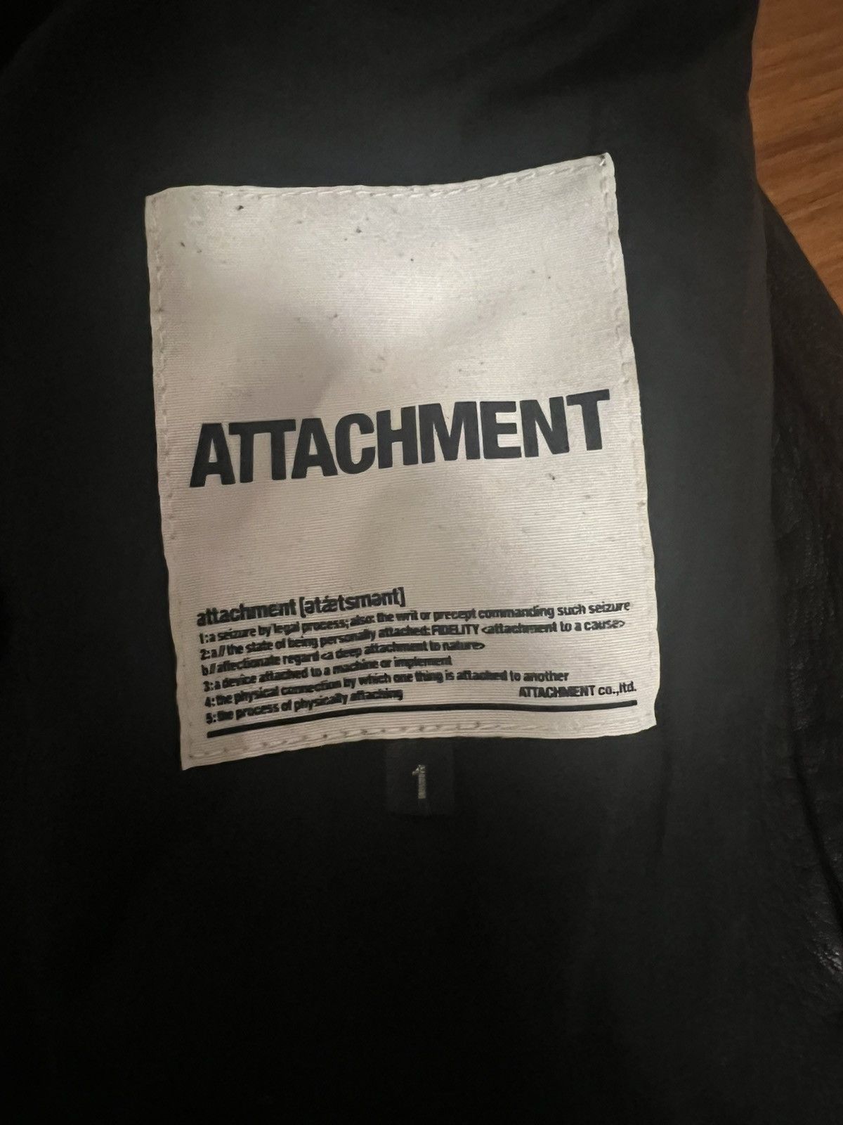 Attachment $1500 Attachment Deer Skin Leather Jacket Size US S / EU 44-46 / 1 - 7 Thumbnail
