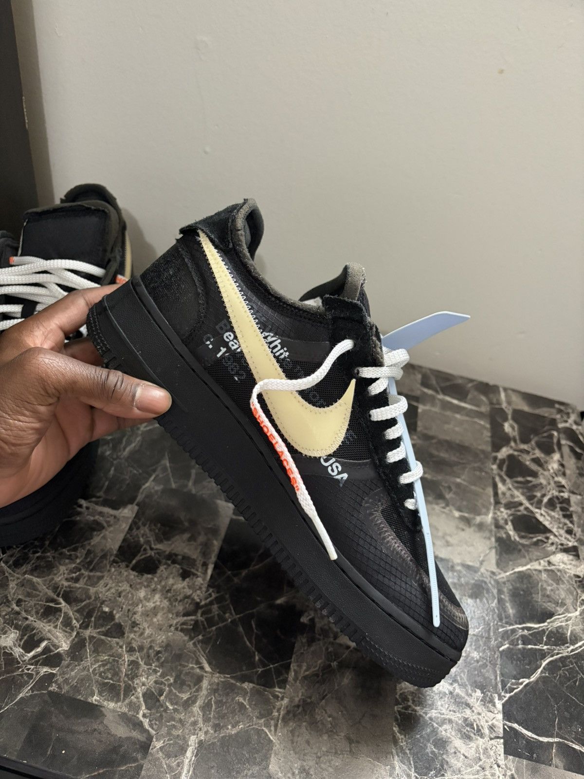 Nike × Off-White Nike air force 1 offwhite Size US 9.5 / EU 42-43 - 4 Thumbnail