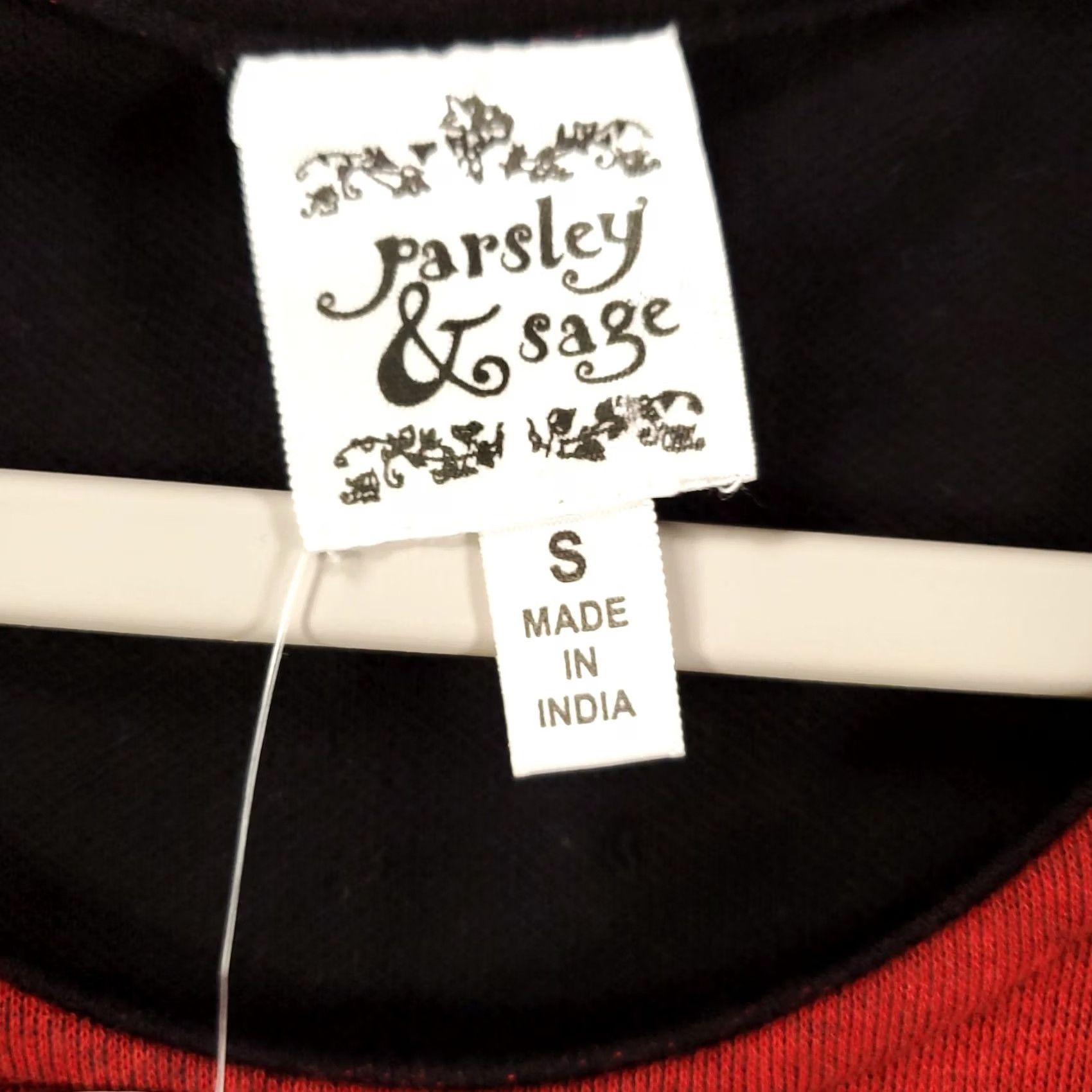 Vintage VINTAGE New Reversible Tank Black Red Womens Size Small Soft NWT Parsley And Sage Size S / US 4 / IT 40 - 3 Thumbnail