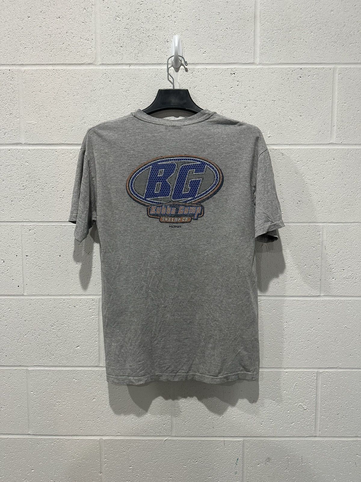 Vintage Vintage Bubba Gump Shrimp Tee Size Small Grey Size US S / EU 44-46 / 1 - 2 Thumbnail