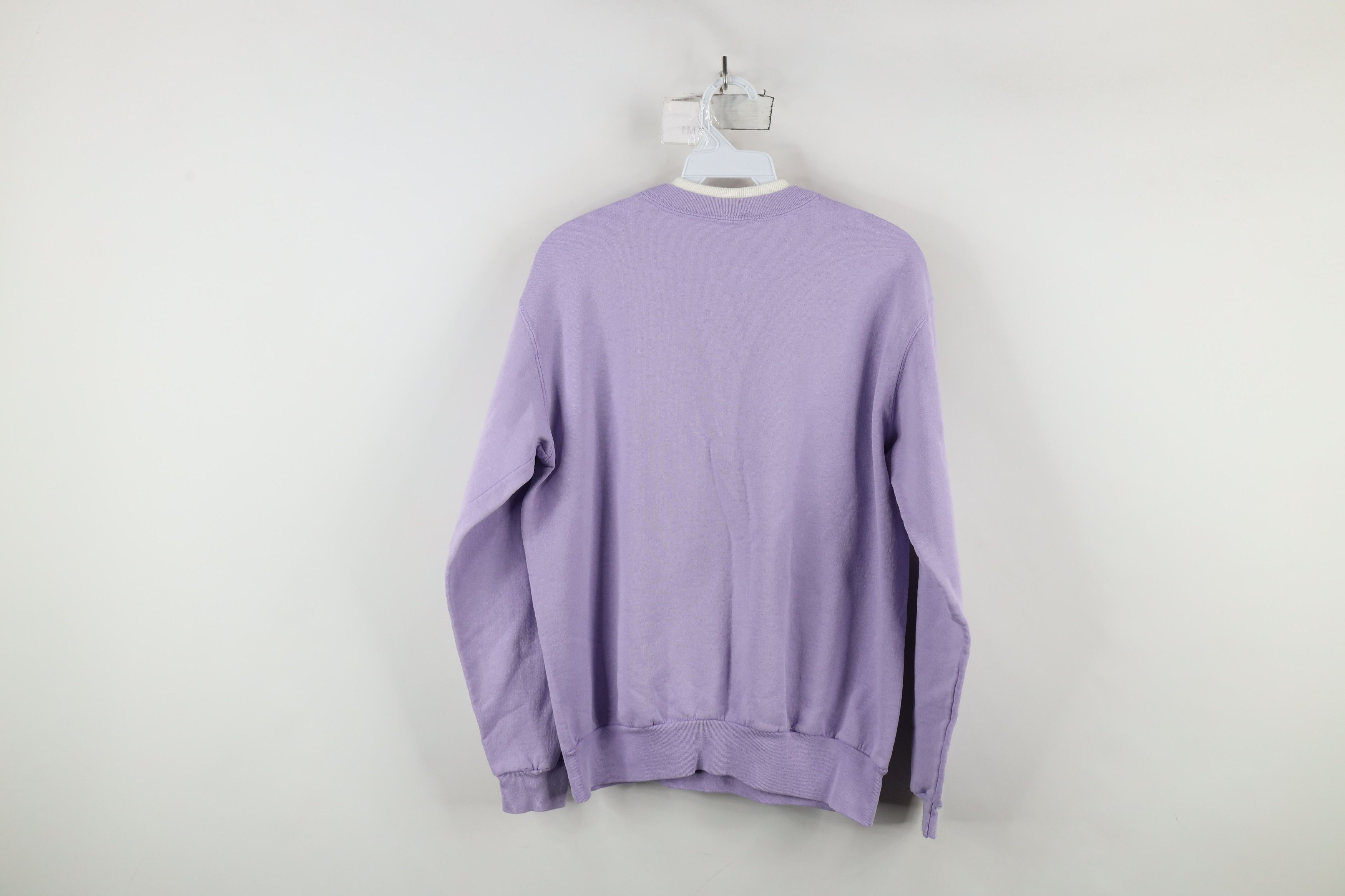 Vintage Vintage 90s Quilt Patch Cat Kitten Butterfly Sweatshirt Size M / US 6-8 / IT 42-44 - 13 Thumbnail