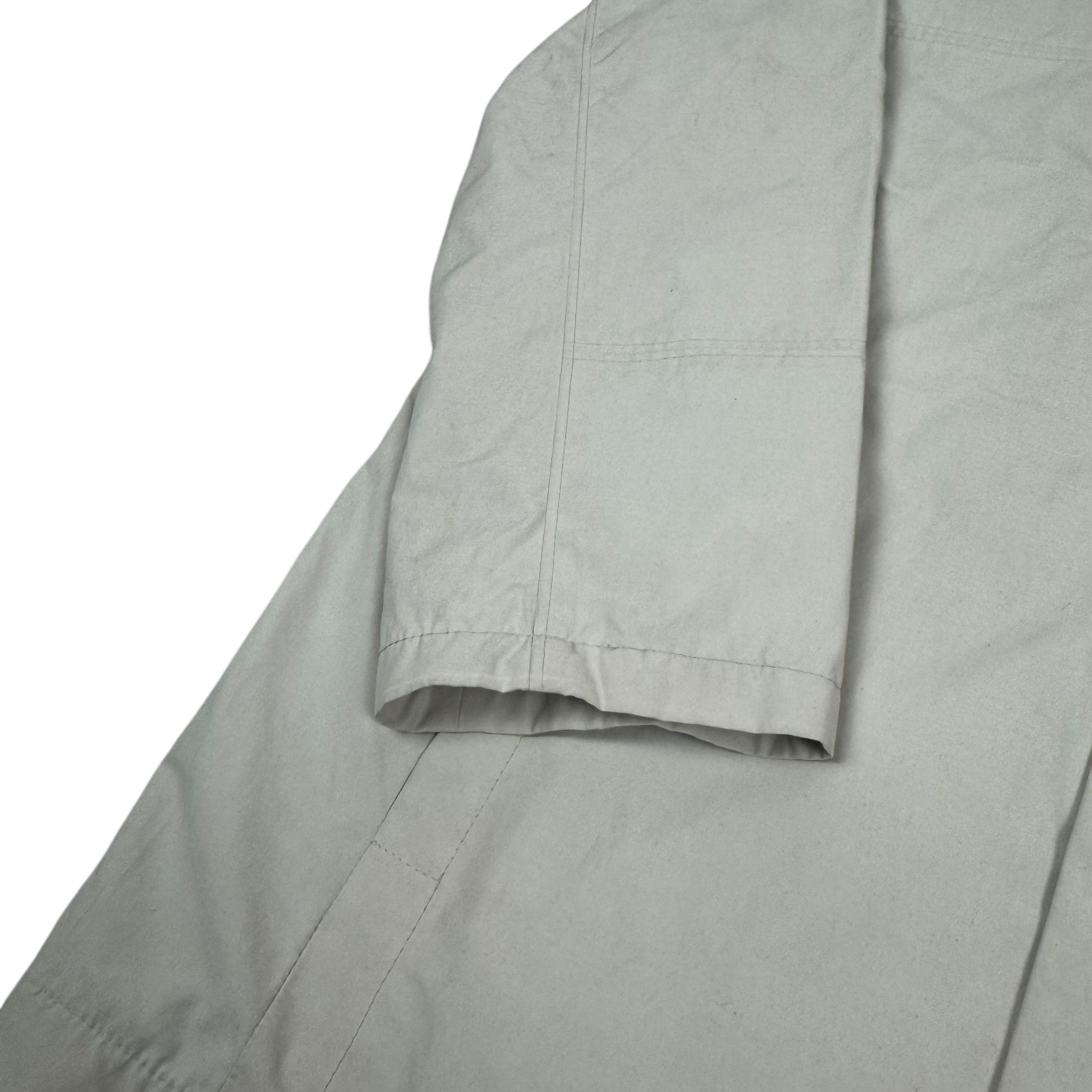 Vintage × Yves Saint Laurent Yves Saint Laurent Men Gray Pocket Long Sleeve Full Zip Coat Size US XL / EU 56 / 4 - 6 Thumbnail