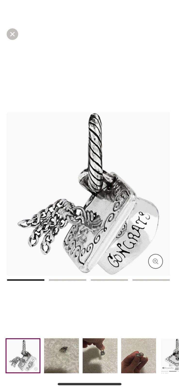 Brighton Brighton graduation cap bracelet charm Size ONE SIZE - 1 Thumbnail