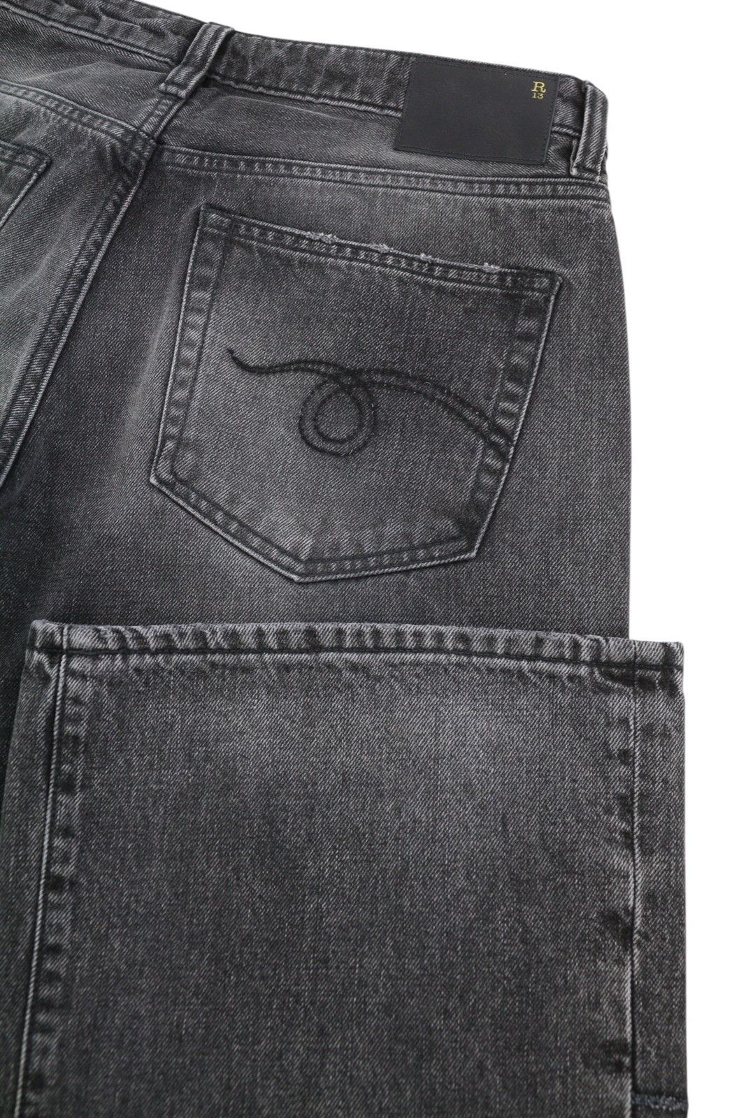 R13 EFFIE 27 Polaris Black Faded Dark PS26 RRP850 89091 Size 27" / US 4 / IT 40 - 6 Thumbnail