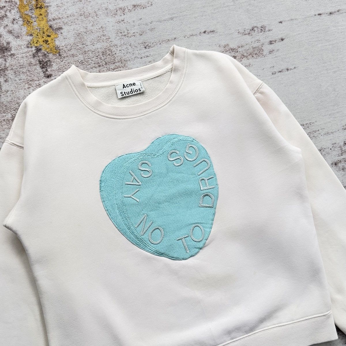 Acne Studios ACNE STUDIOS ANTI DRUGS GRAPHIC EMBROIDERY BIG LOGO Size US M / EU 48-50 / 2 - 3 Thumbnail