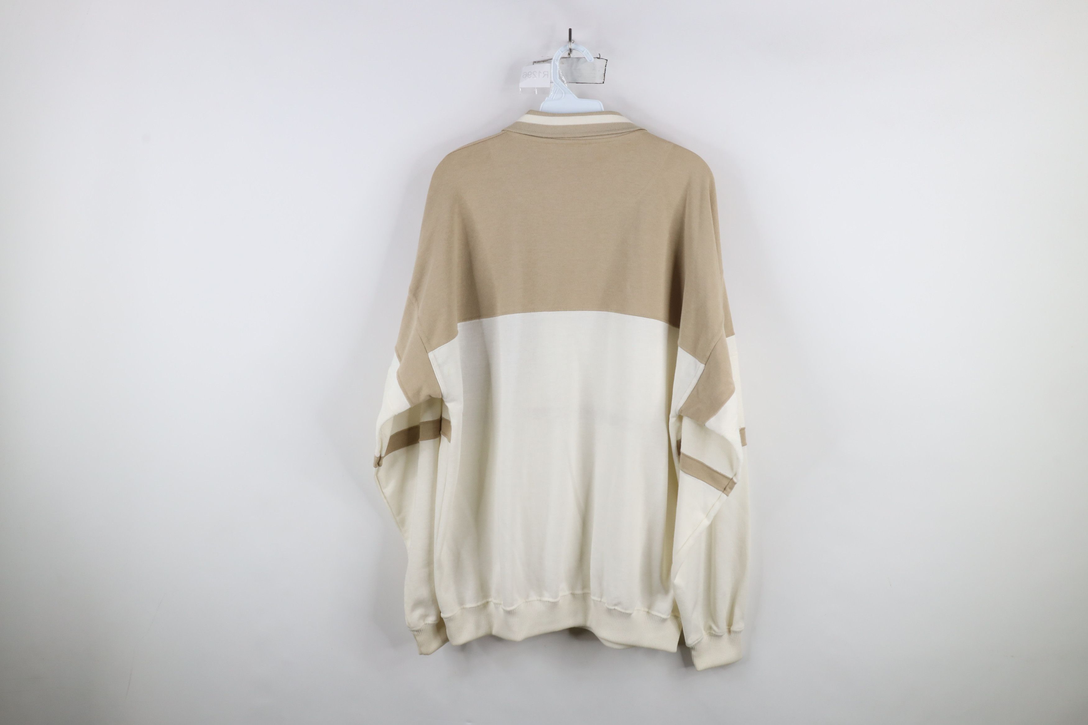 Vintage Deadstock Vintage 90s Streetwear Collared Pullover Polo Size US L / EU 52-54 / 3 - 9 Thumbnail