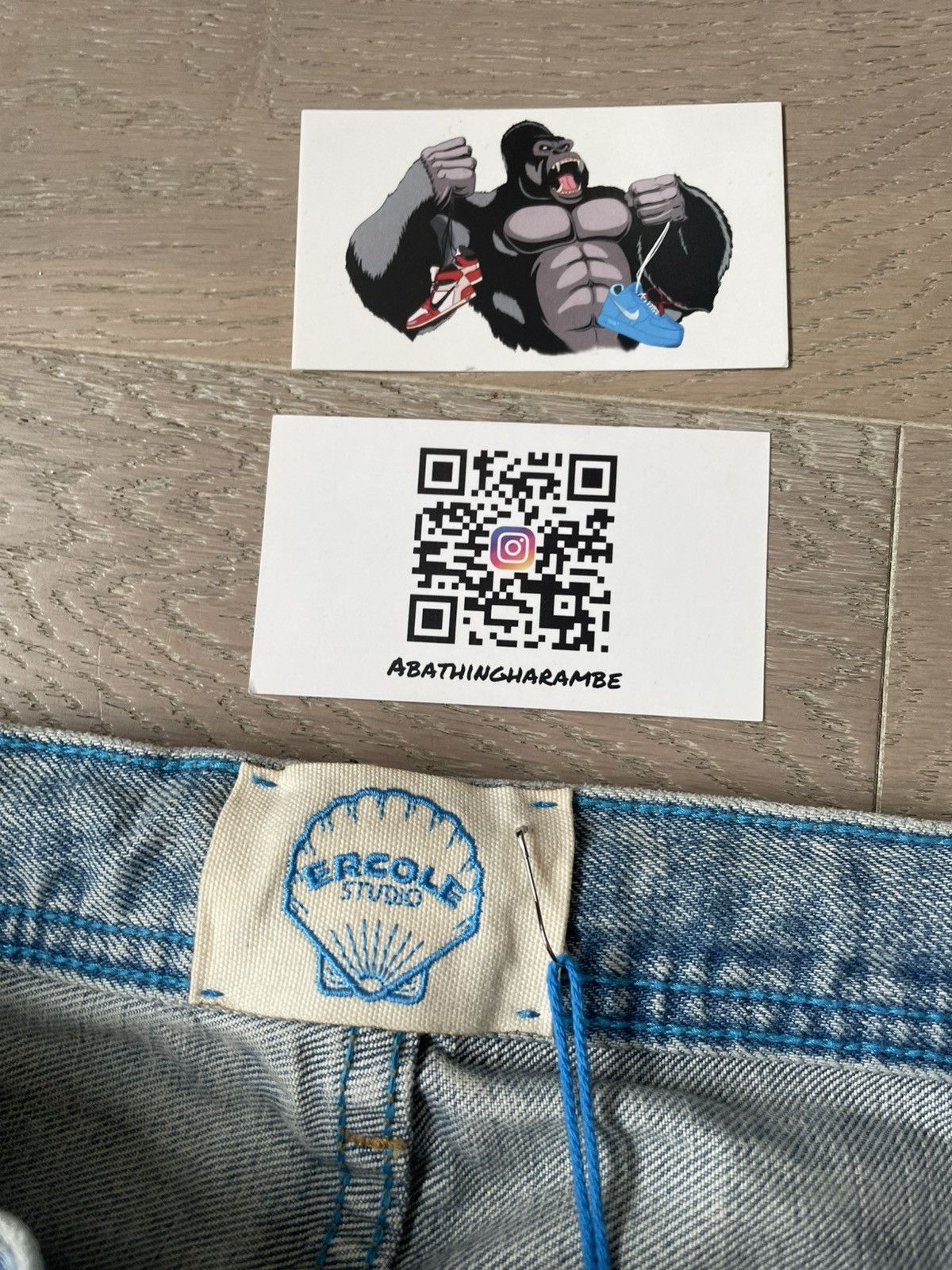 Other Ercole Studios Crystal Denim With Chain Size US 30 / EU 46 - 5 Thumbnail