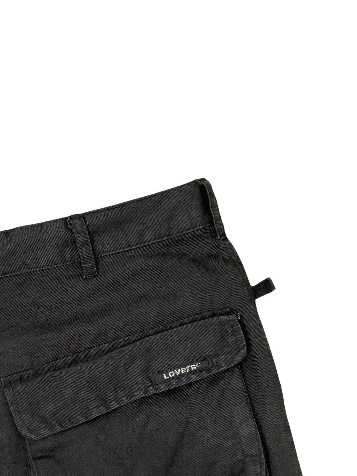 Japanese Brand Wide Leg Baggy Pant Super Lovers Japan 6🟦6 Size US 31 - 9 Thumbnail