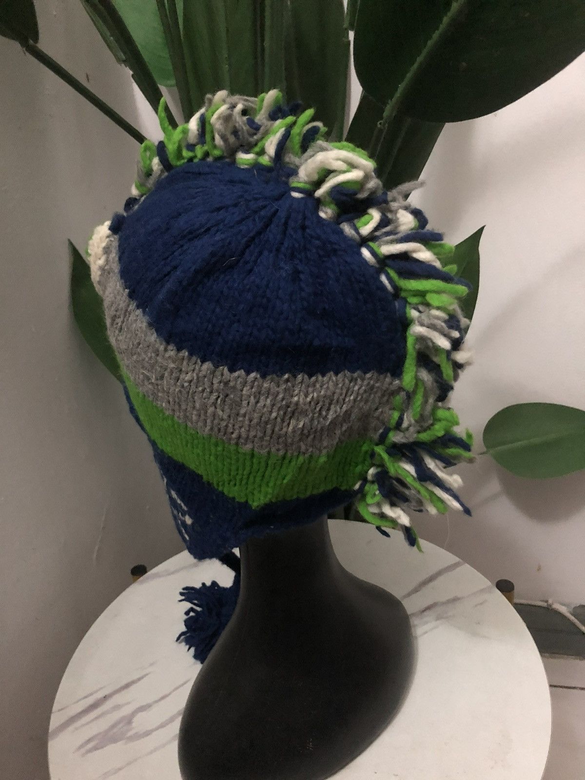 Japanese Brand × Vintage RARE‼️UNKNOWN MOHAIR WOOL BEANIE HAT Size ONE SIZE - 4 Thumbnail