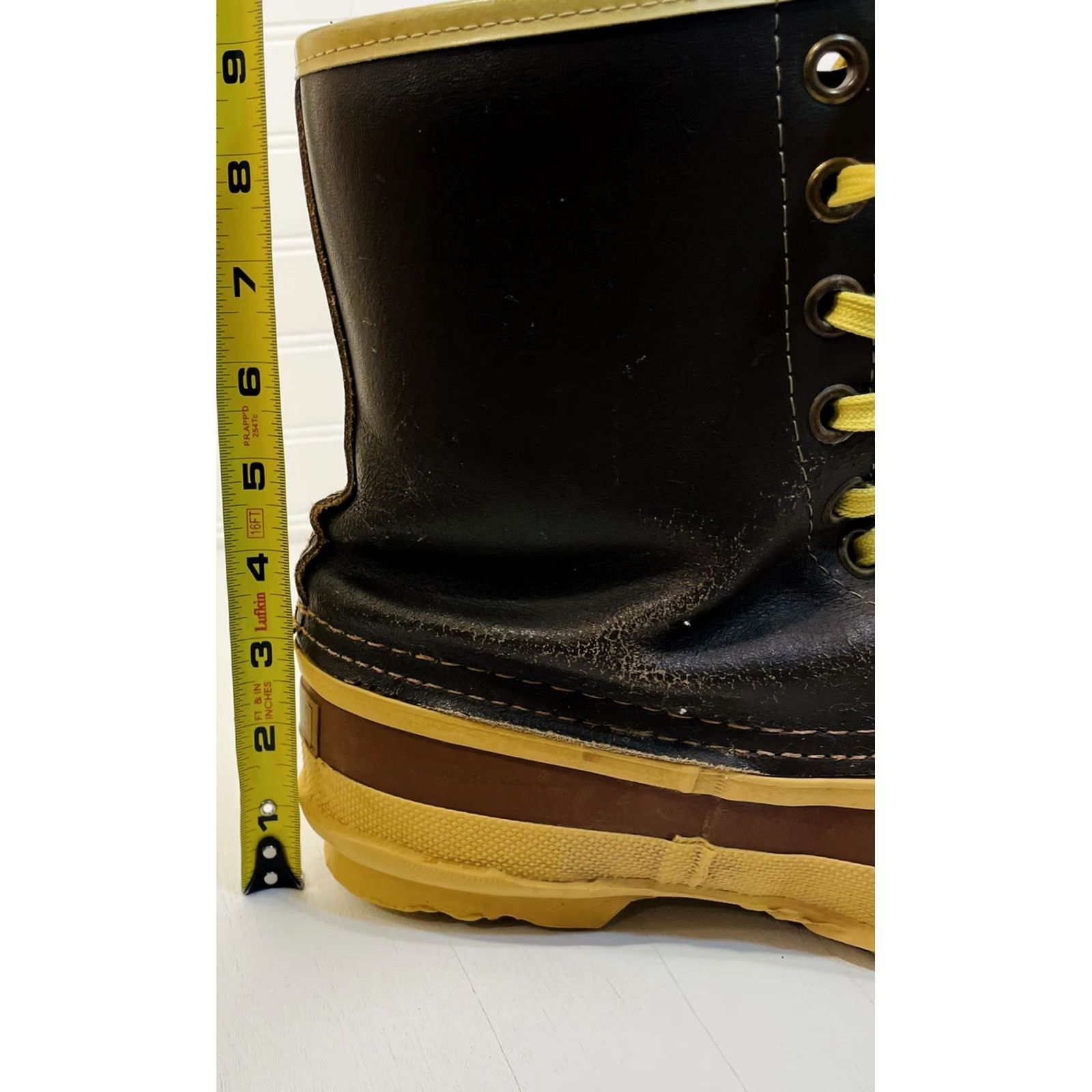 SOREL Sorel Artic Pac Brown Leather/Rubber Wool Lined Winter Snow Boots Men’s 6.5 Size US 7 / EU 40 - 7 Thumbnail