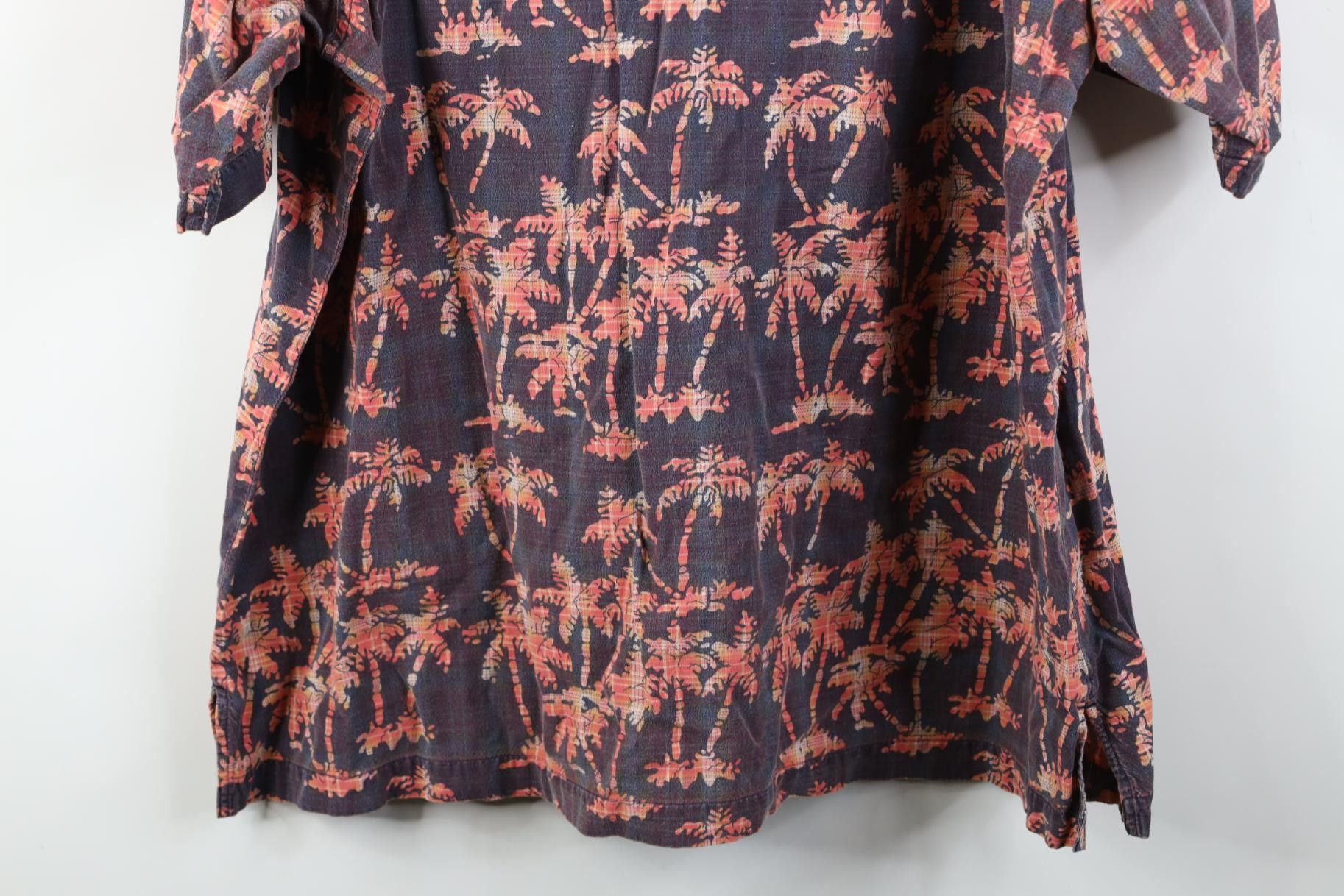 Woolrich Woolen Mills Vintage 90s Woolrich Tree Beach Luau Hawaiian Button Shirt Size US XL / EU 56 / 4 - 14 Thumbnail