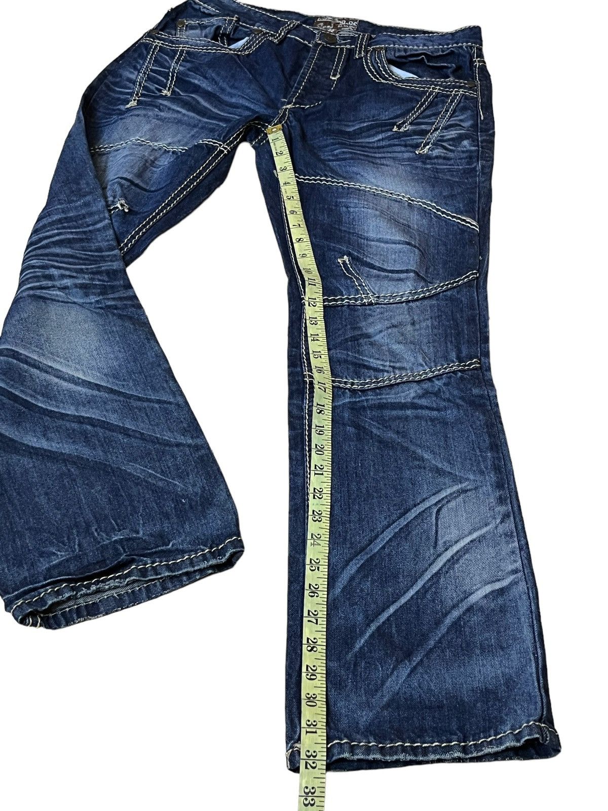 Japanese Brand SICK🔥JAPANESE BRAND REG 98-86 STYLE JEANS Size US 32 / EU 48 - 12 Thumbnail