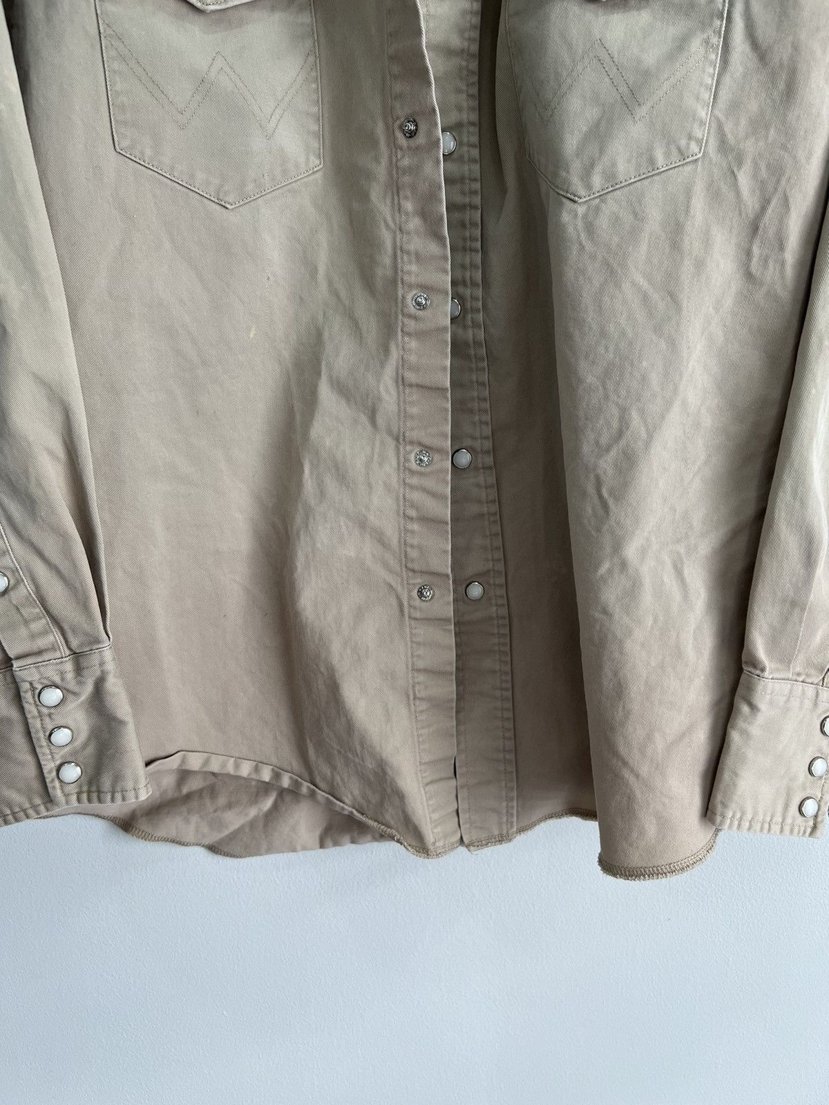 Wrangler Vintage Wrangler Button Up Shirt Pearl Snap faded western Size US M / EU 48-50 / 2 - 5 Thumbnail