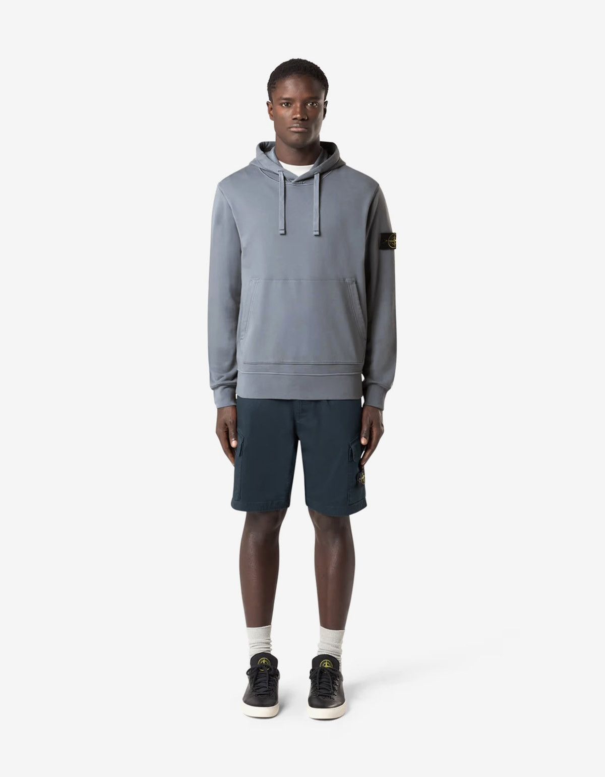 Stone Island Stone Island Avio Blue Hoodie Size US M / EU 48-50 / 2 - 2 Thumbnail
