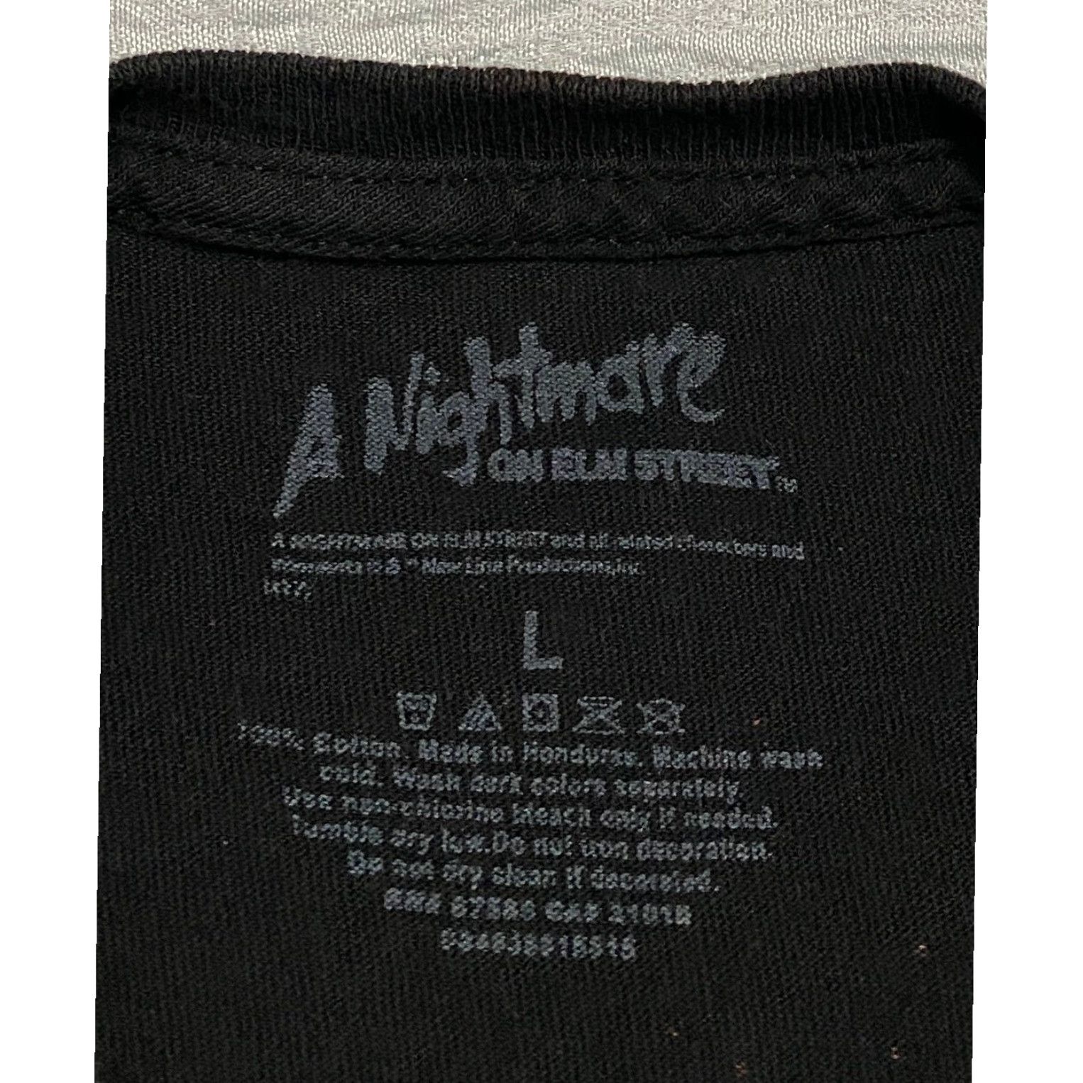 Vintage A Nightmare on Elm Street Freddy Krueger Jason Voorhees Graphic T Shirt Men L Black Crew Neck Short Sleeve Cotton Vintage No Size US L / EU 52-54 / 3 - 3 Thumbnail