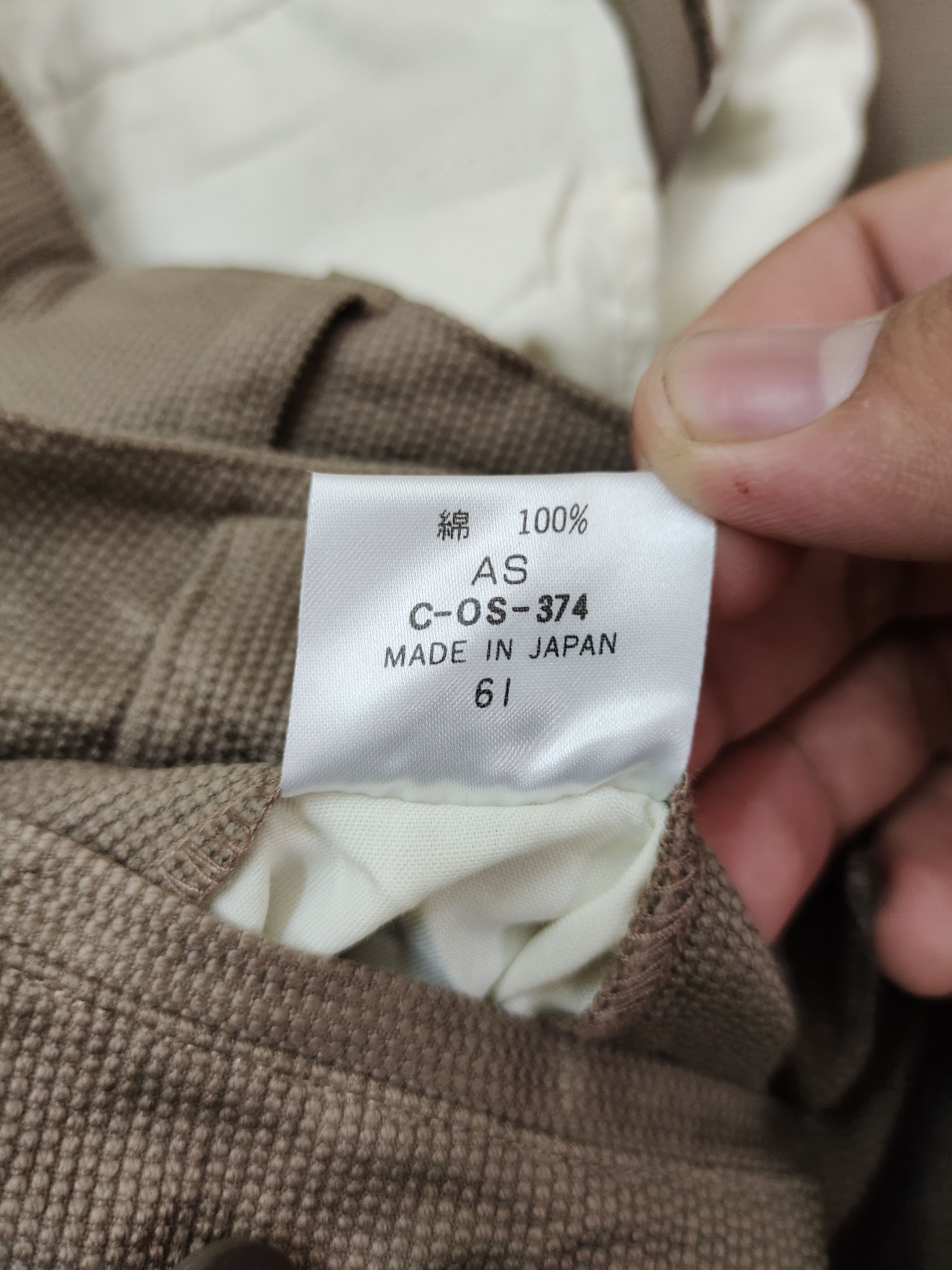Yohji Yamamoto Baggy Pants A.A.R Yohji Yamamoto Chinos Wide Leg 90s Size US 32 / EU 48 - 18 Thumbnail