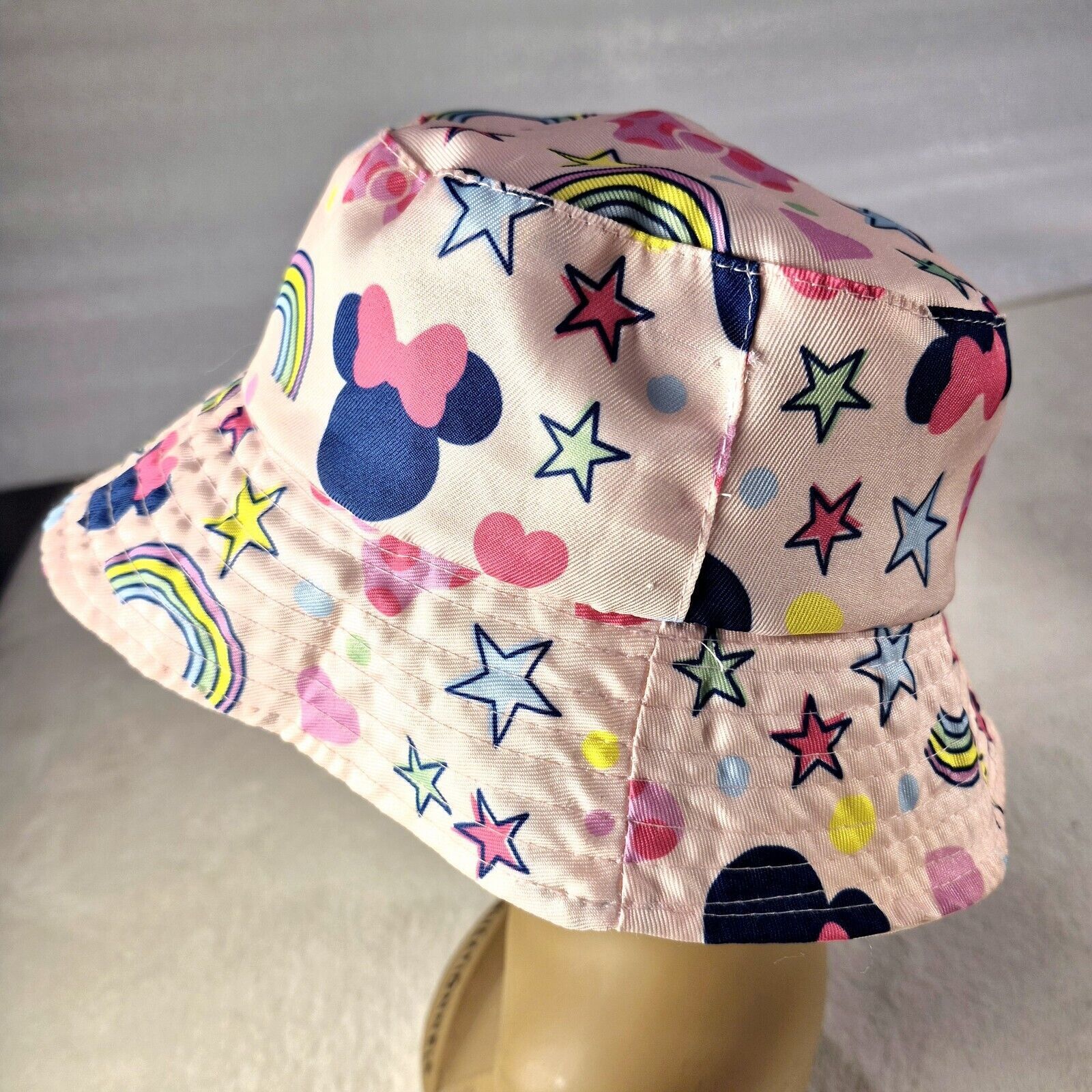 Disney Disney Jr Minnie Mouse Toddler Reversible Bucket Hat Pink Size ONE SIZE - 4 Thumbnail