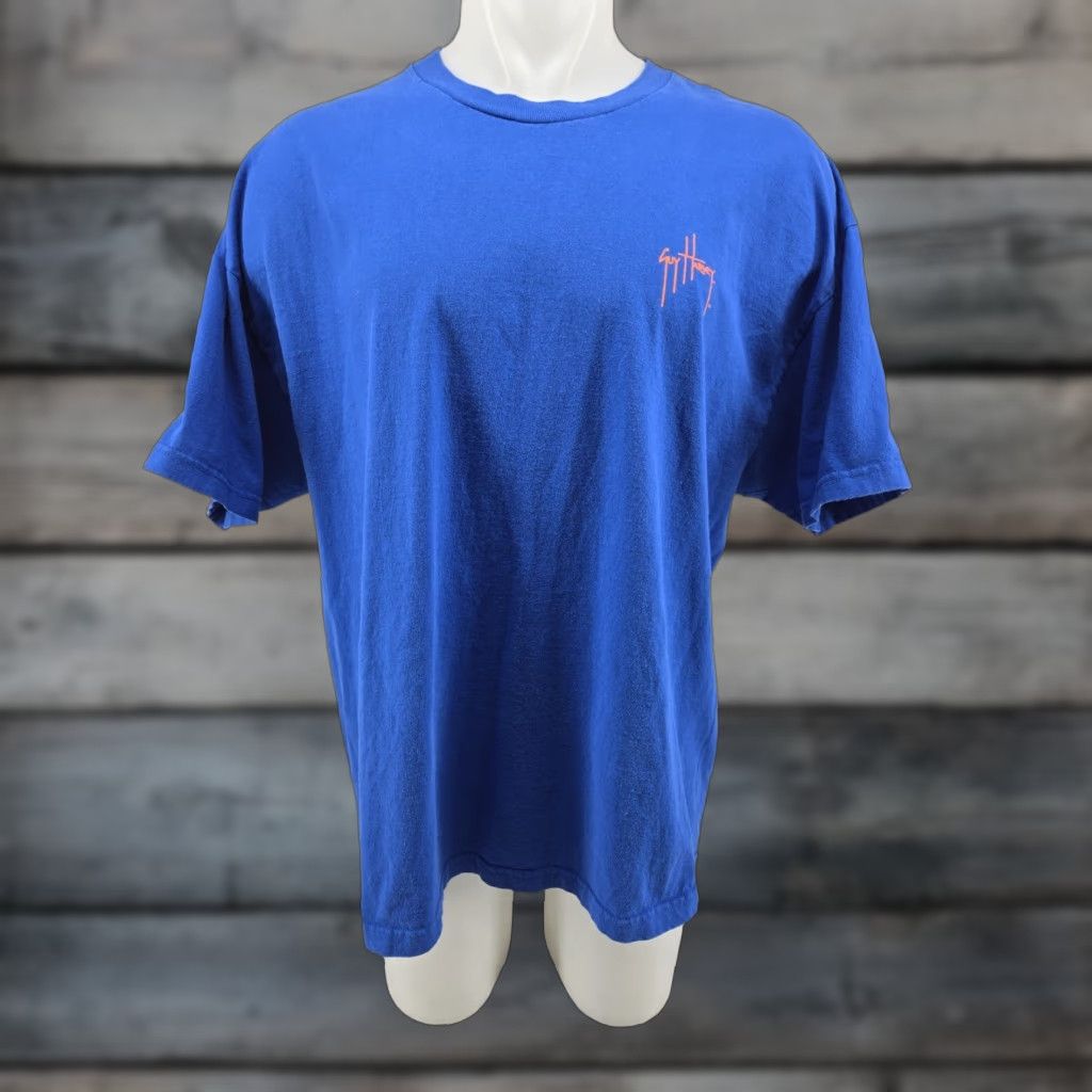 Guy Harvey Guy Harvey University of Florida Blue T-shirt 2XL Mens Short Sleeve Size 2XL Size US XXL / EU 58 / 5 - 1 Thumbnail