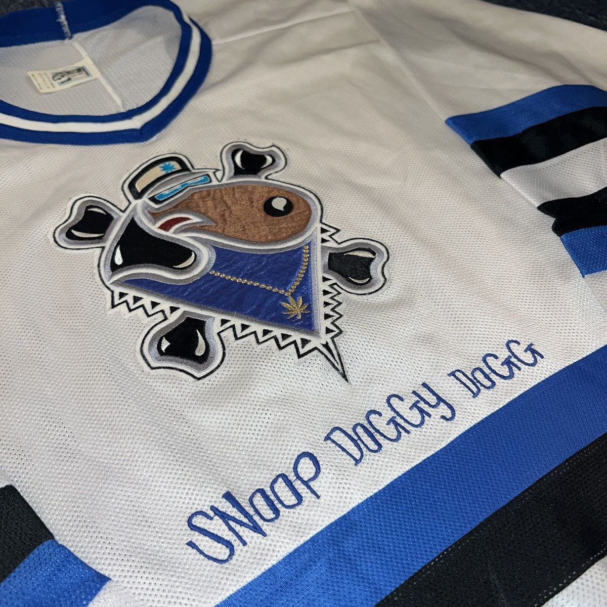 Vintage Vintage 90s Snoop Dogg Hockey Jersey Size US XL / EU 56 / 4 - 3 Thumbnail