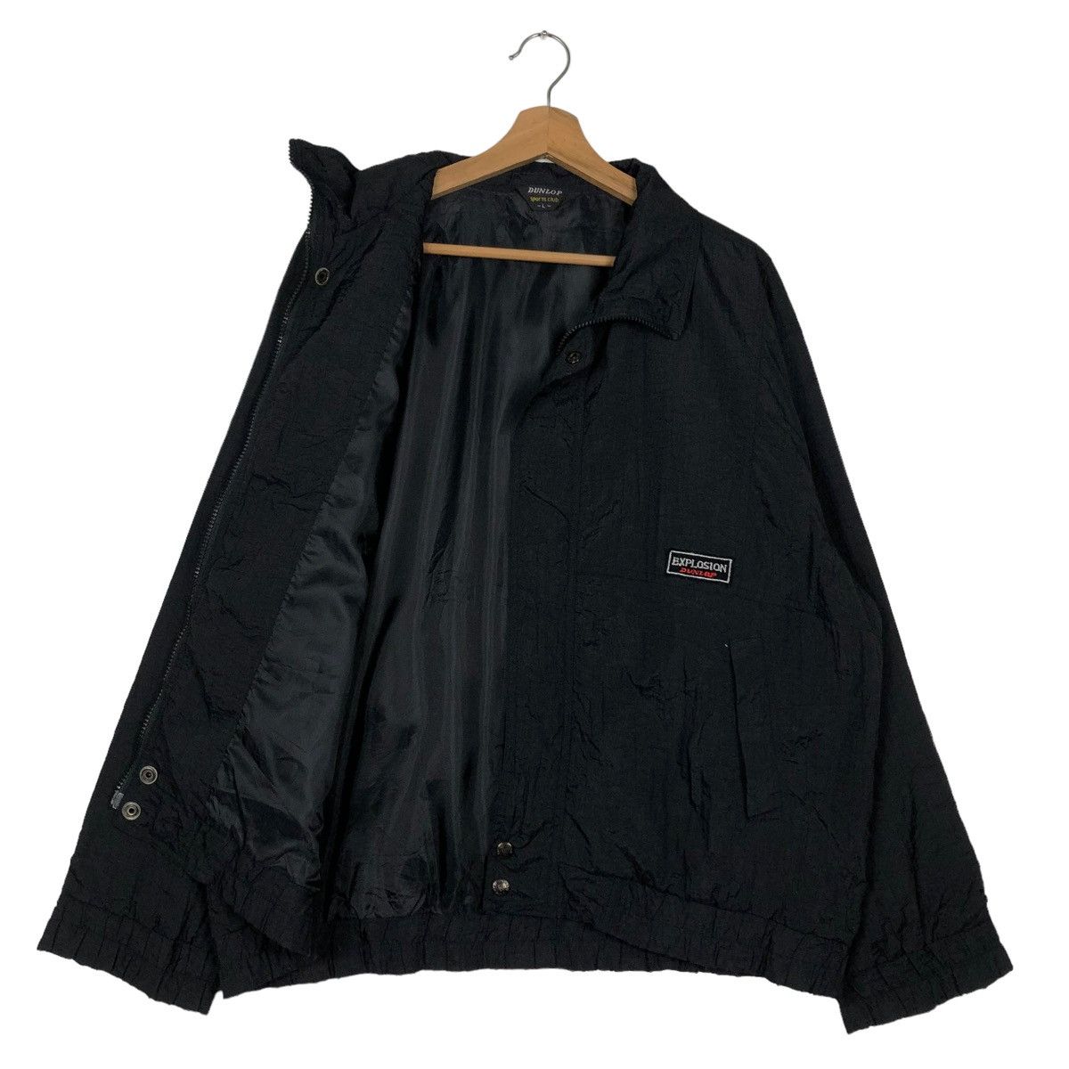 Japanese Brand 🔥90’s Vintage Bomber Jacket Racing Explosion Dunlop Sports Size US L / EU 52-54 / 3 - 6 Thumbnail