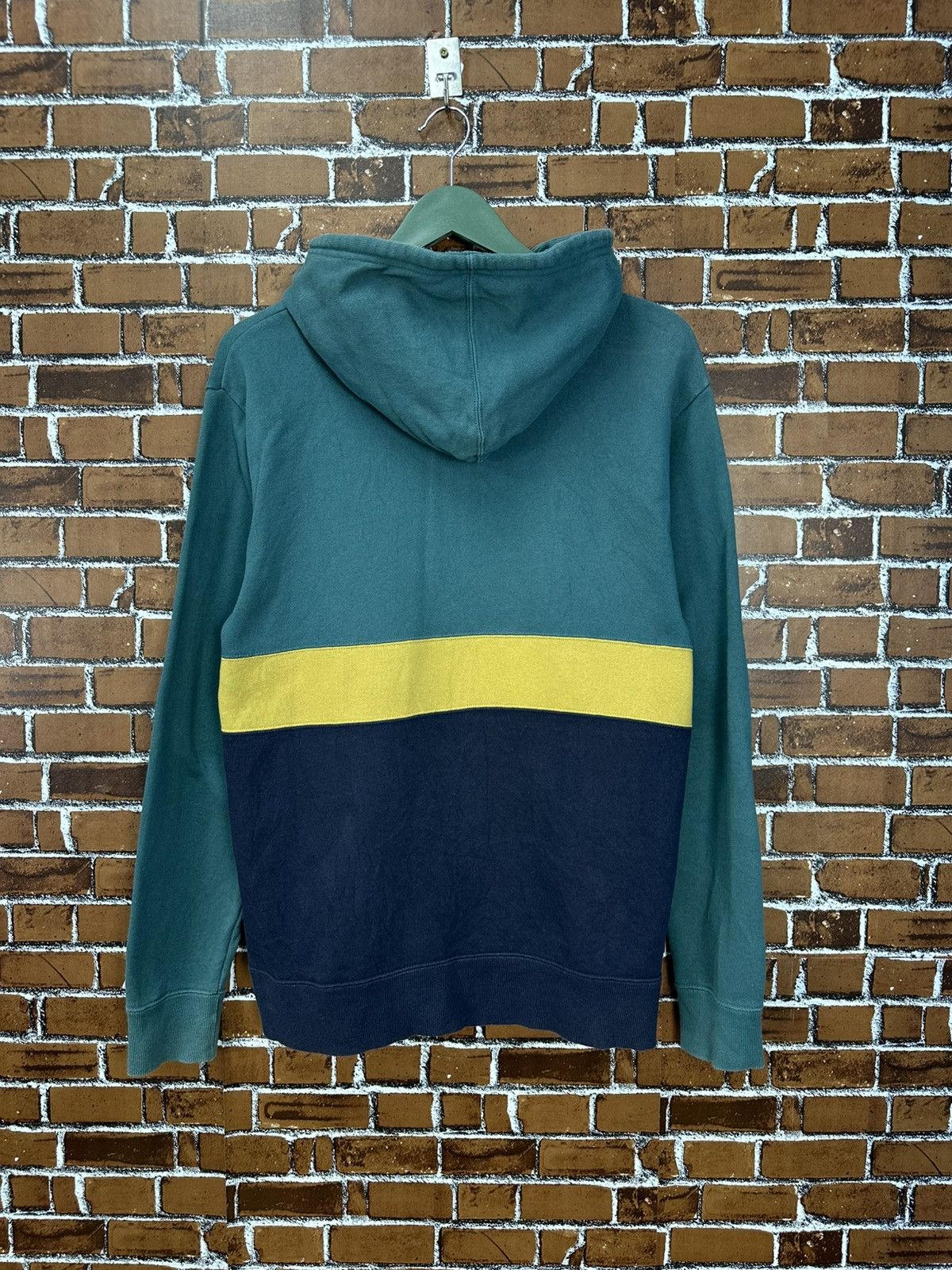 Billabong Y2k Billabong Half Zipper Color Block Hoodie Z423 Size US M / EU 48-50 / 2 - 7 Thumbnail