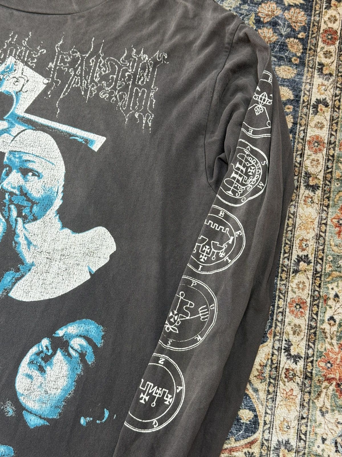 Saint Michael Saint Mxxxxxx rare and EVIL L/S shirt Size US XL / EU 56 / 4 - 4 Thumbnail