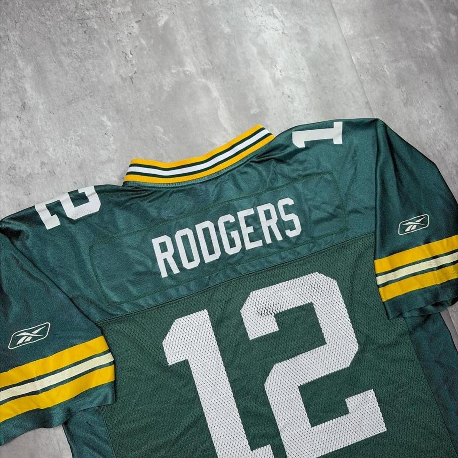 Reebok Vintage Reebok NFL Green Bay Packers Aaron Rodgers Jersey Size US L / EU 52-54 / 3 - 4 Thumbnail