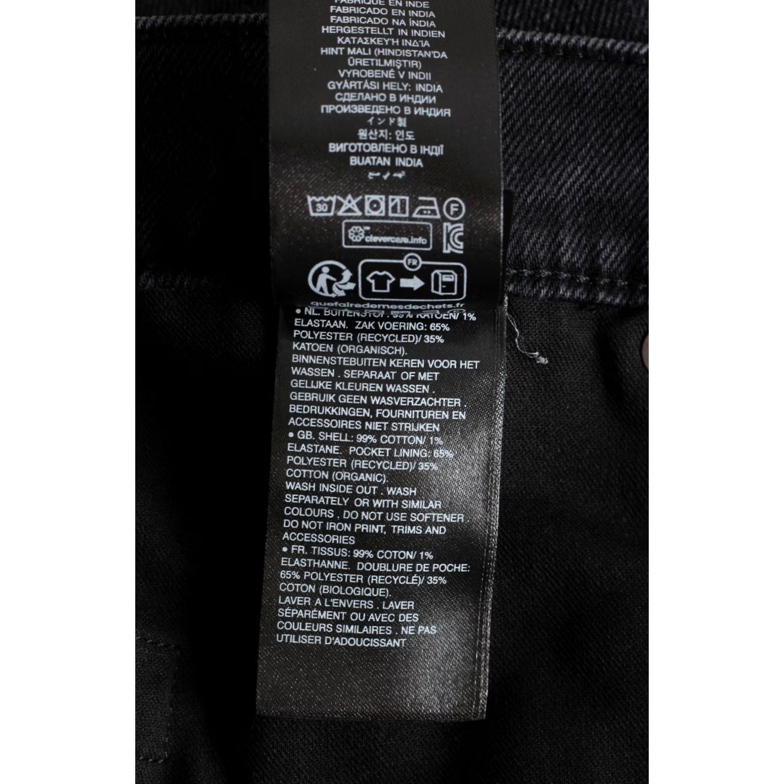 G-Star G-Star 3301 Slim Jeans Men W32 L30 Stretch DZ7428 Jeans, Denim, Grey, 5-Pocket, Mid Rise, Size 32, Regular, Designer, Vintage: No, Mens Size US 32 / EU 48 - 7 Thumbnail